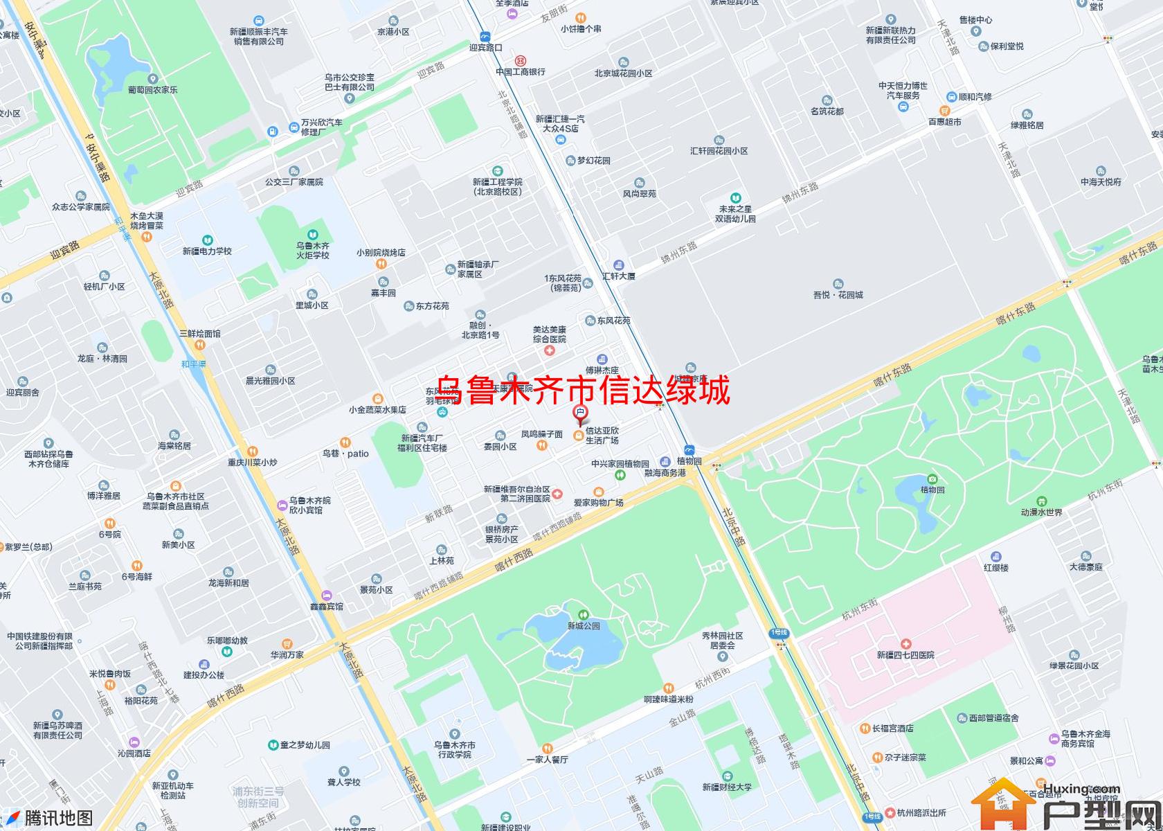 信达绿城小区 - 户型网