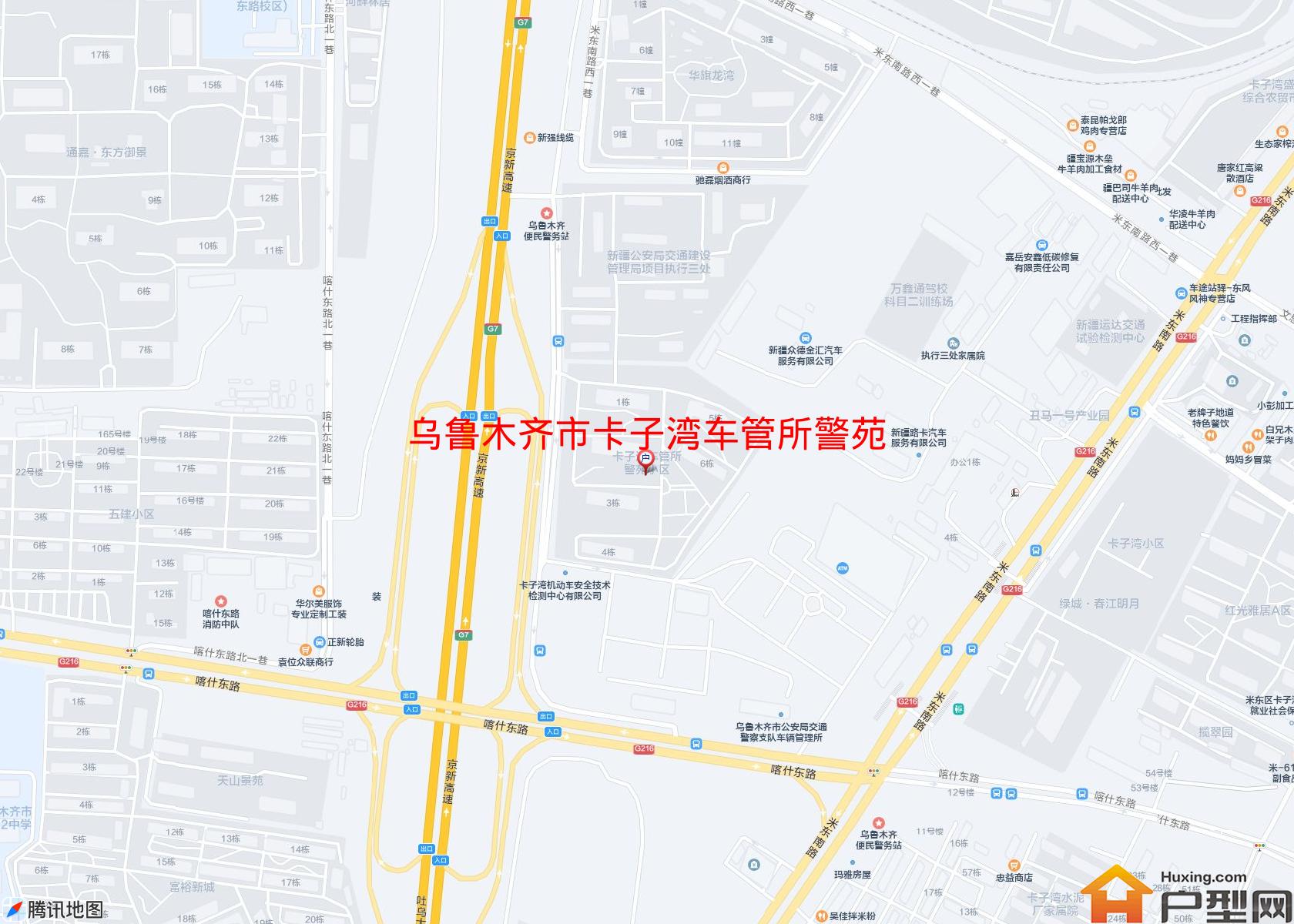 卡子湾车管所警苑小区小区 - 户型网