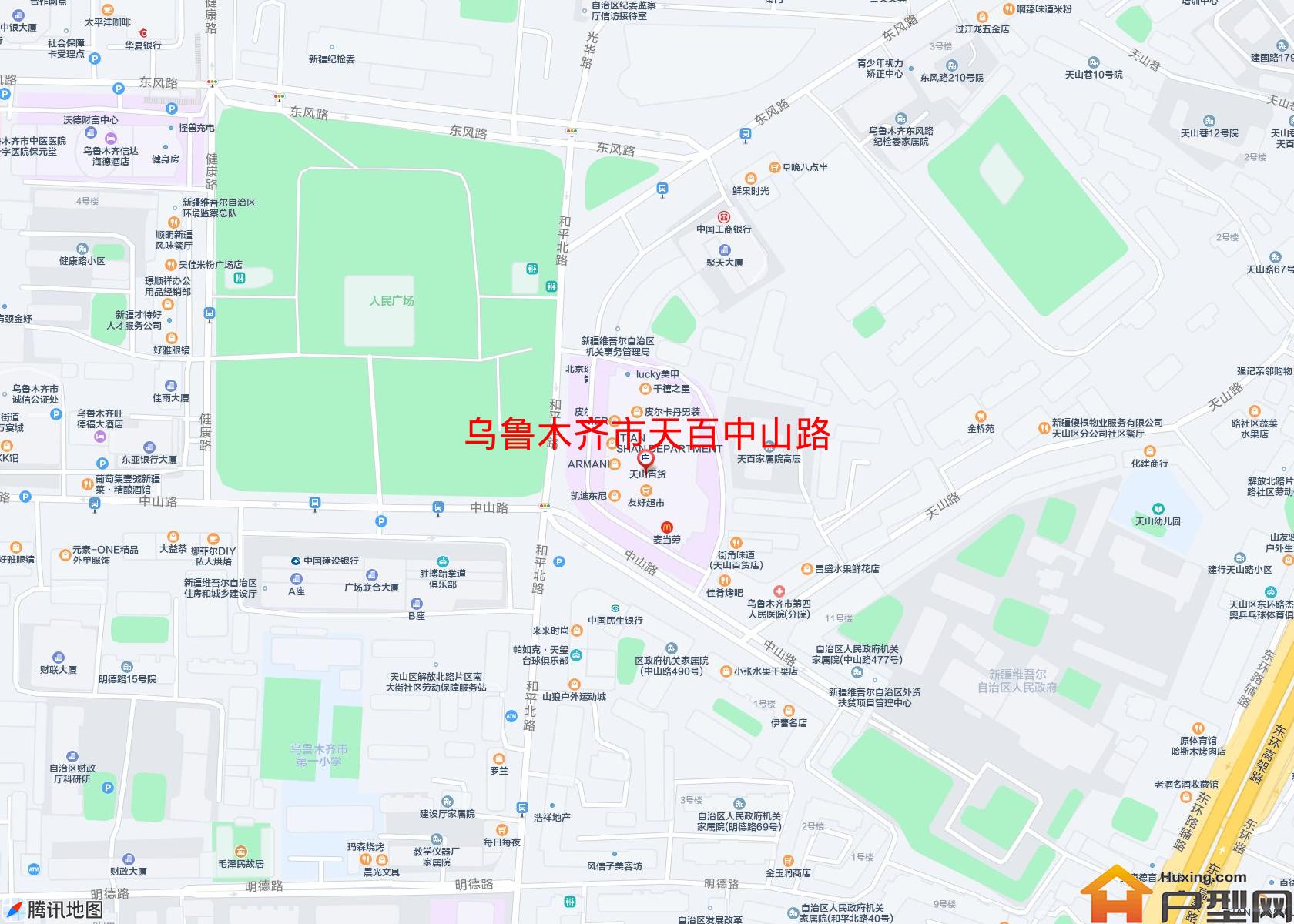 天百中山路小区 - 户型网