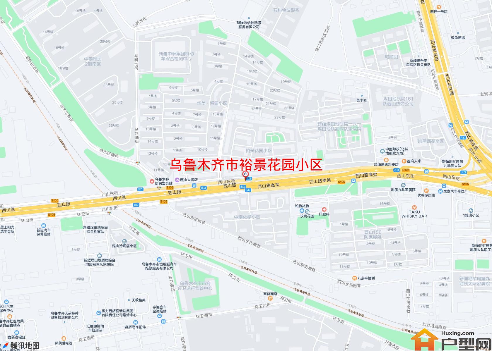 裕景花园小区小区 - 户型网