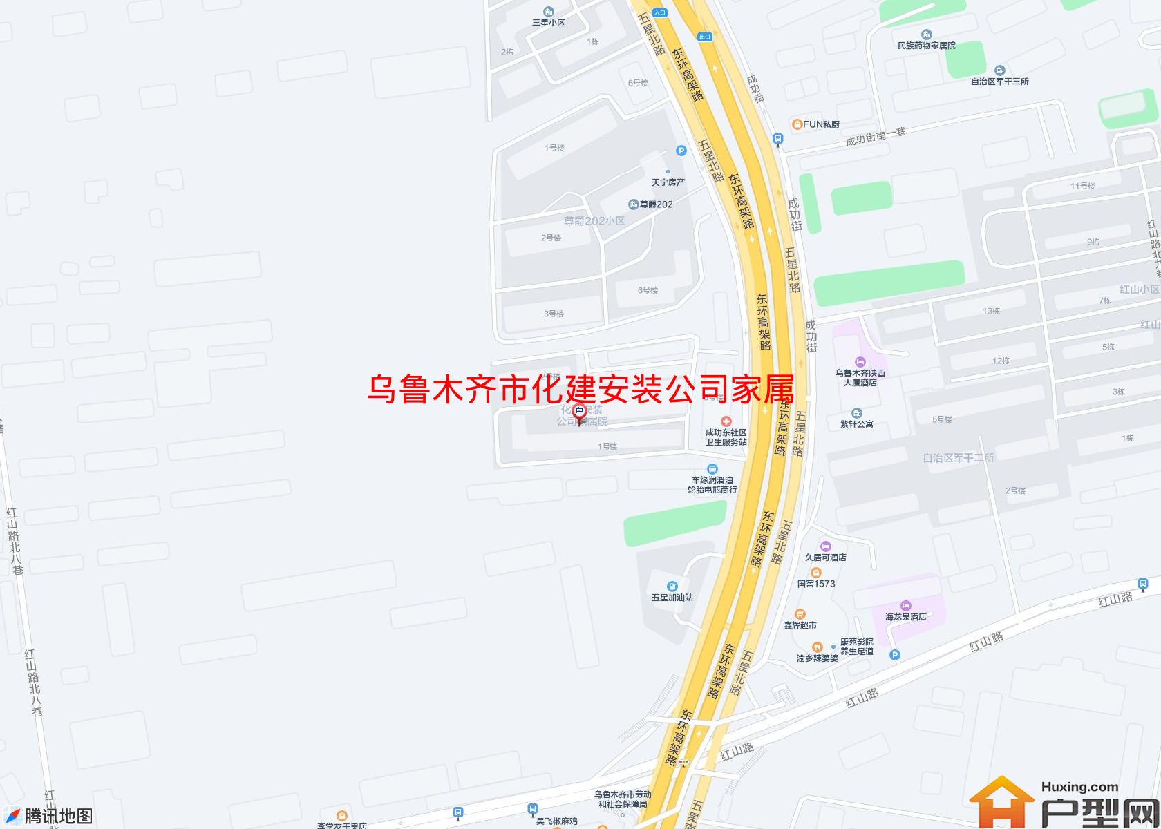 化建安装公司家属院小区 - 户型网