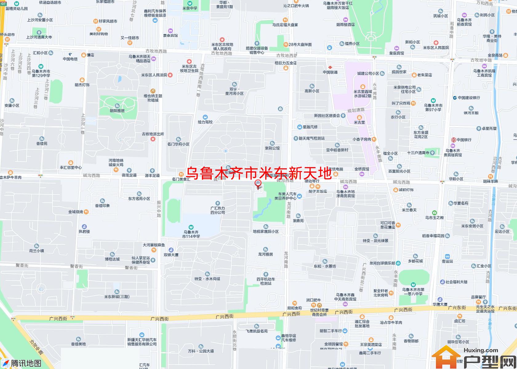 米东新天地小区 - 户型网