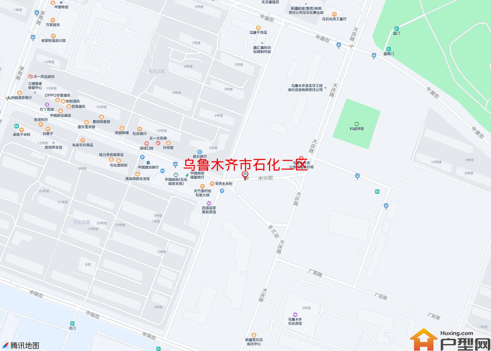 石化二区小区 - 户型网