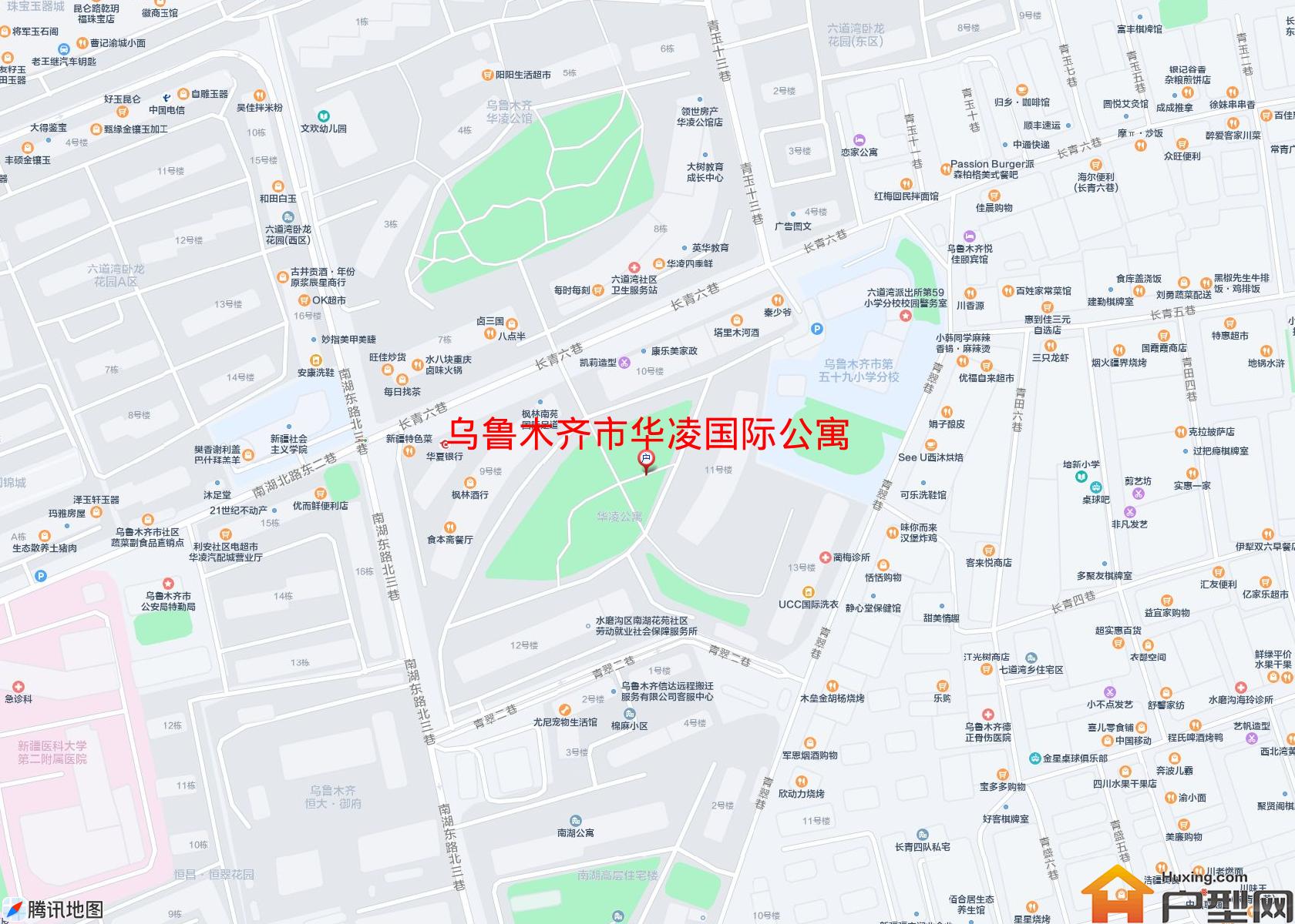 华凌国际公寓小区 - 户型网