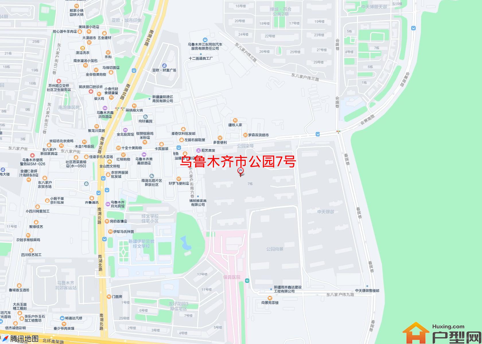公园7号小区 - 户型网