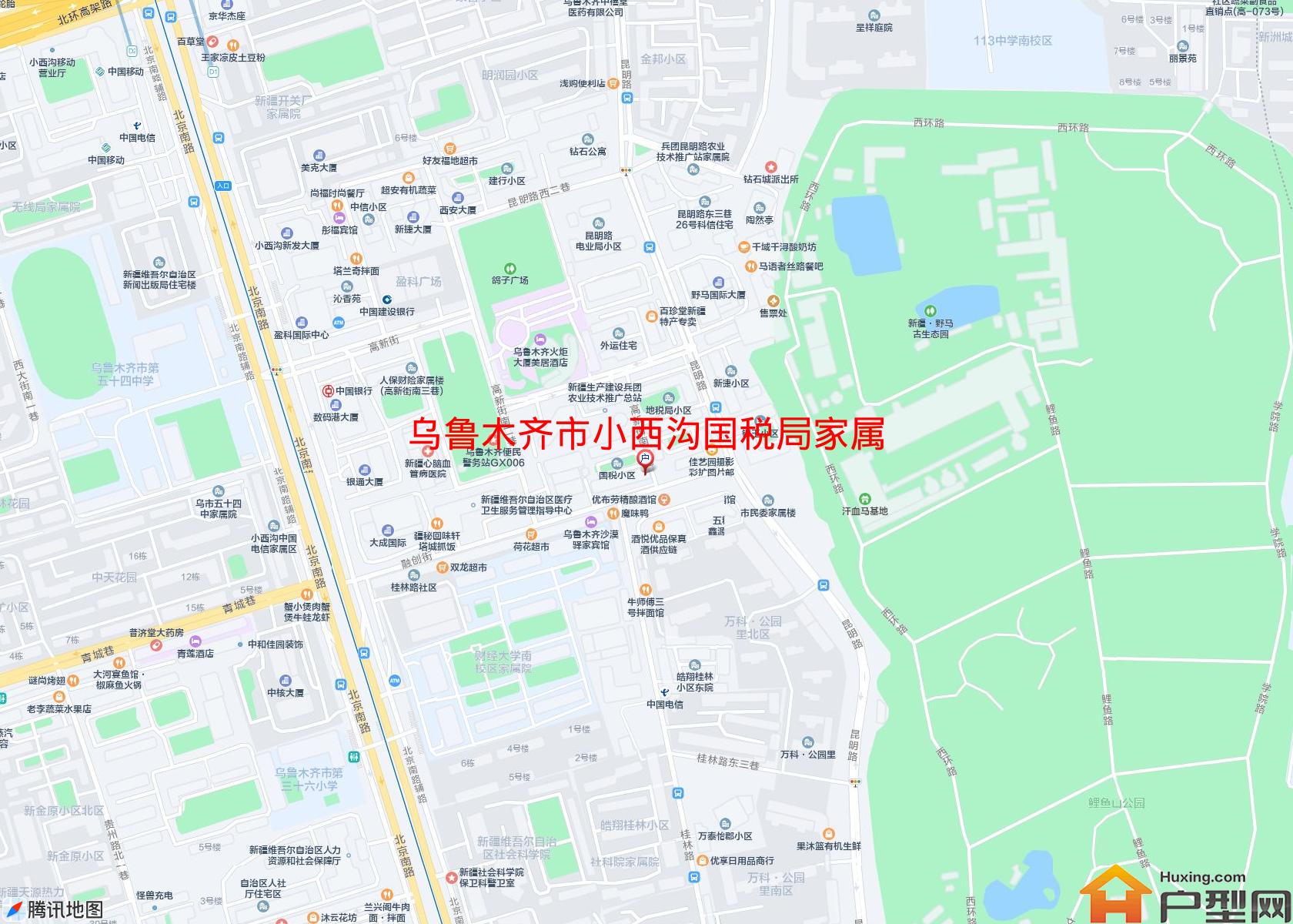 小西沟国税局家属院小区 - 户型网