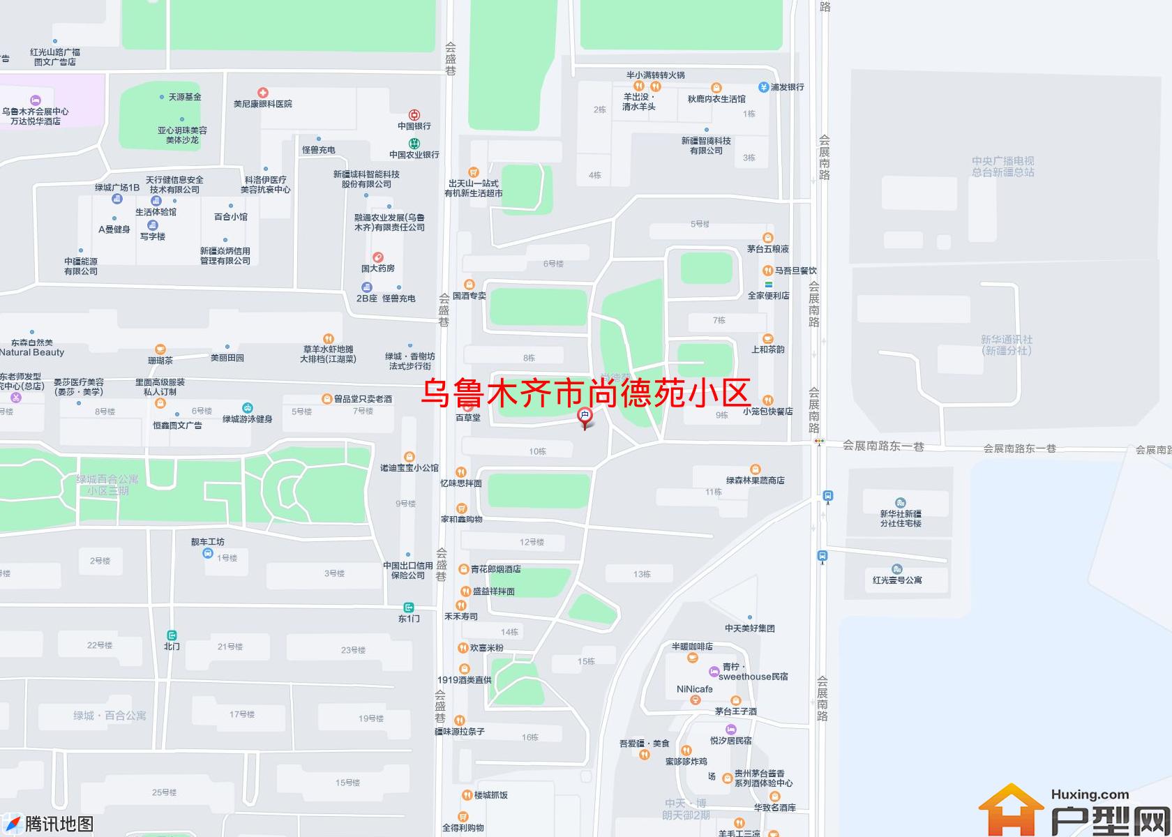 尚德苑小区小区 - 户型网