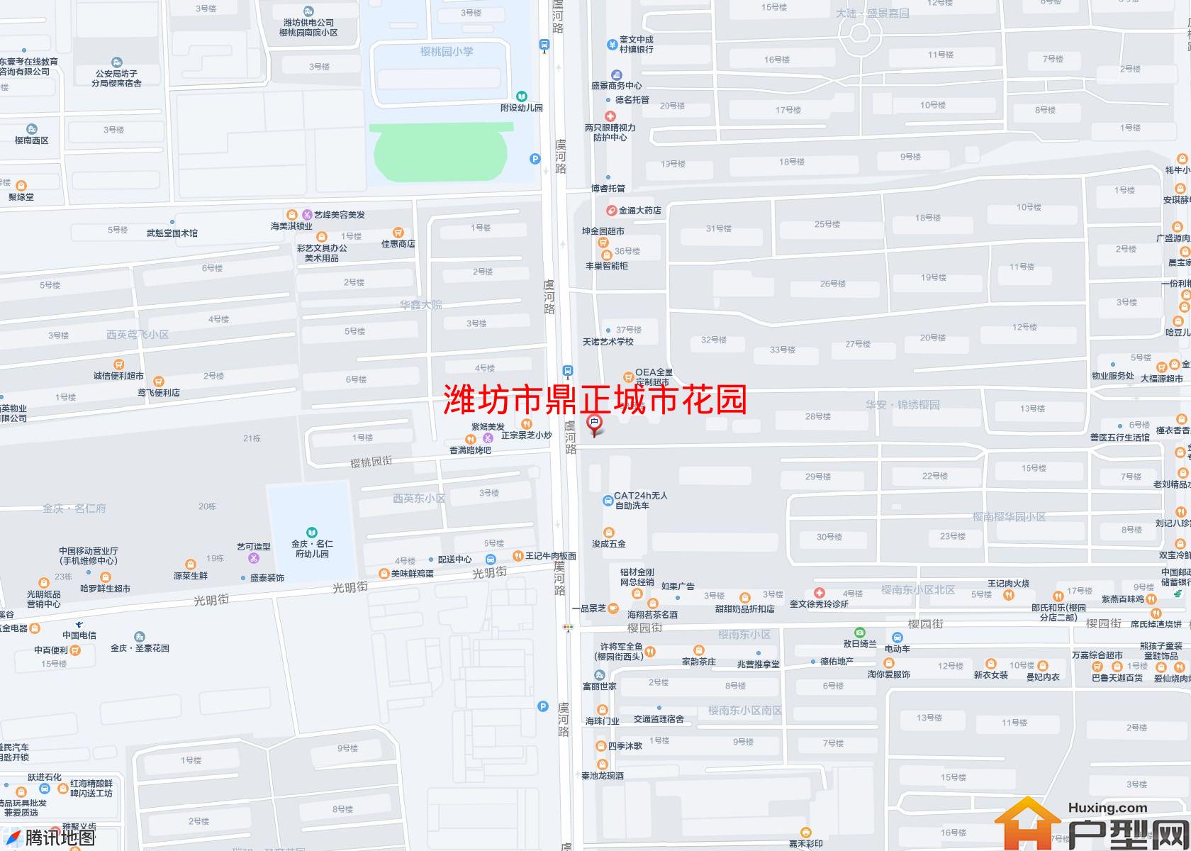 鼎正城市花园小区 - 户型网