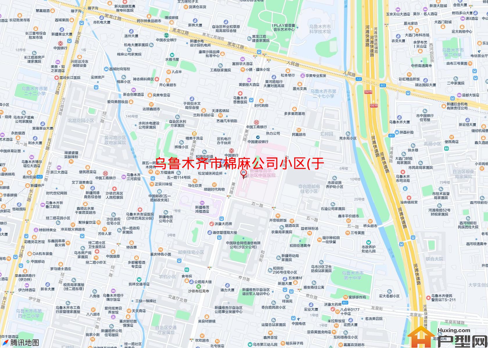棉麻公司小区(于田街)小区 - 户型网