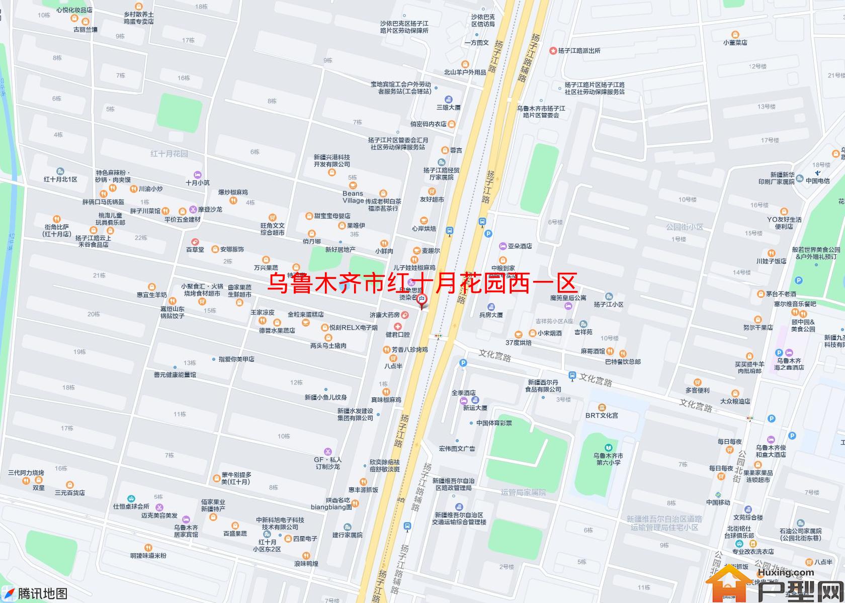 红十月花园西一区小区 - 户型网