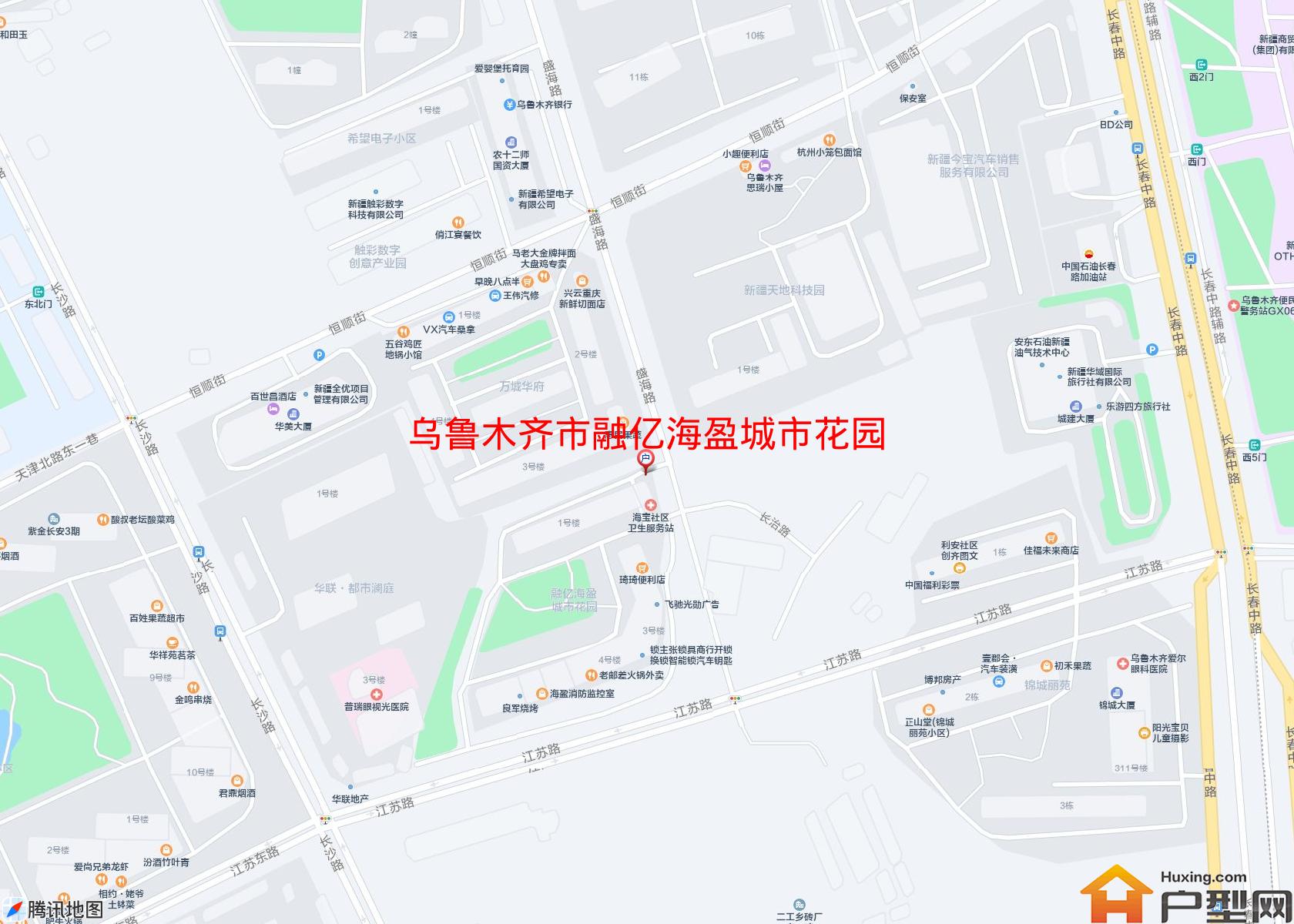融亿海盈城市花园小区 - 户型网