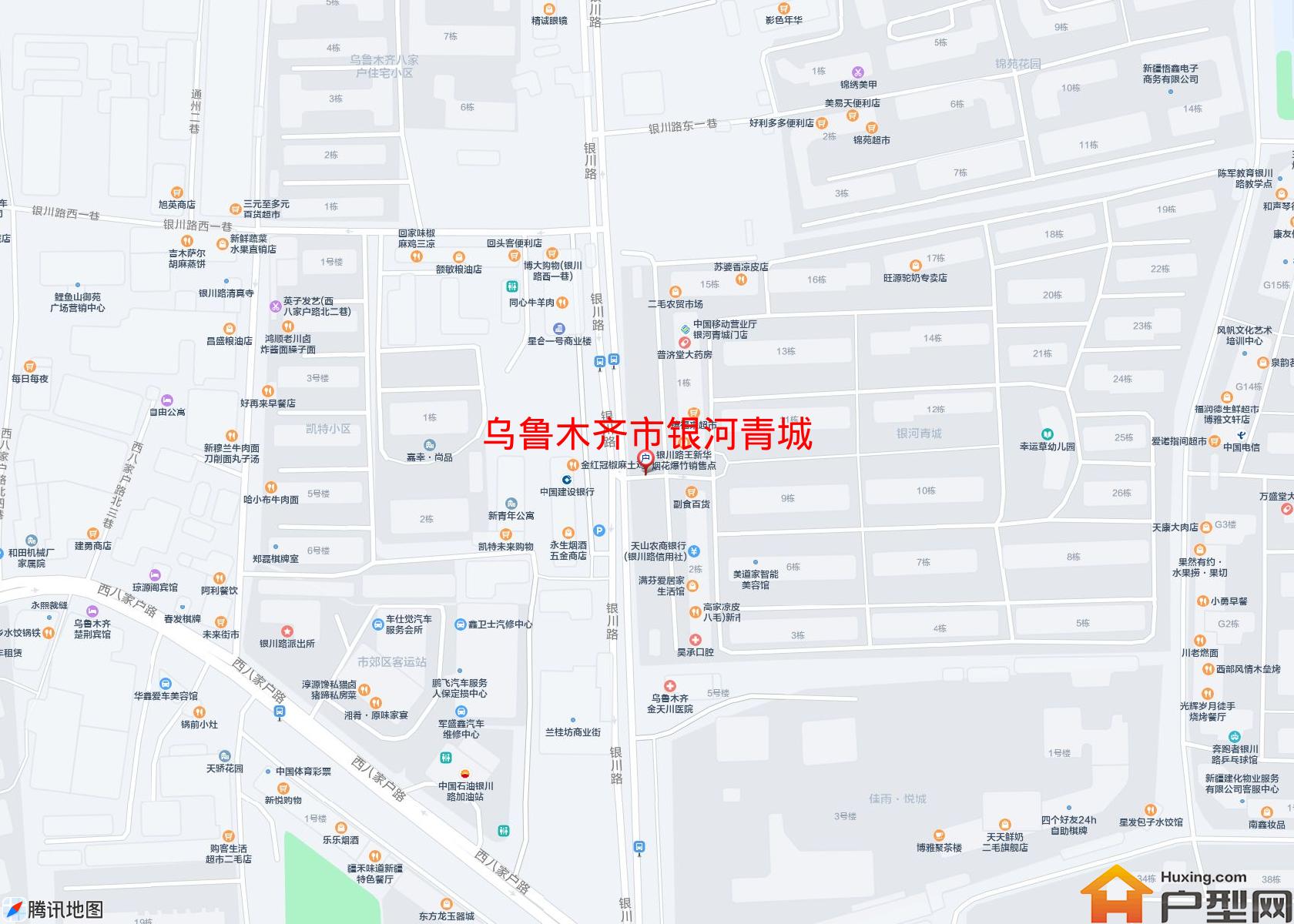 银河青城小区 - 户型网
