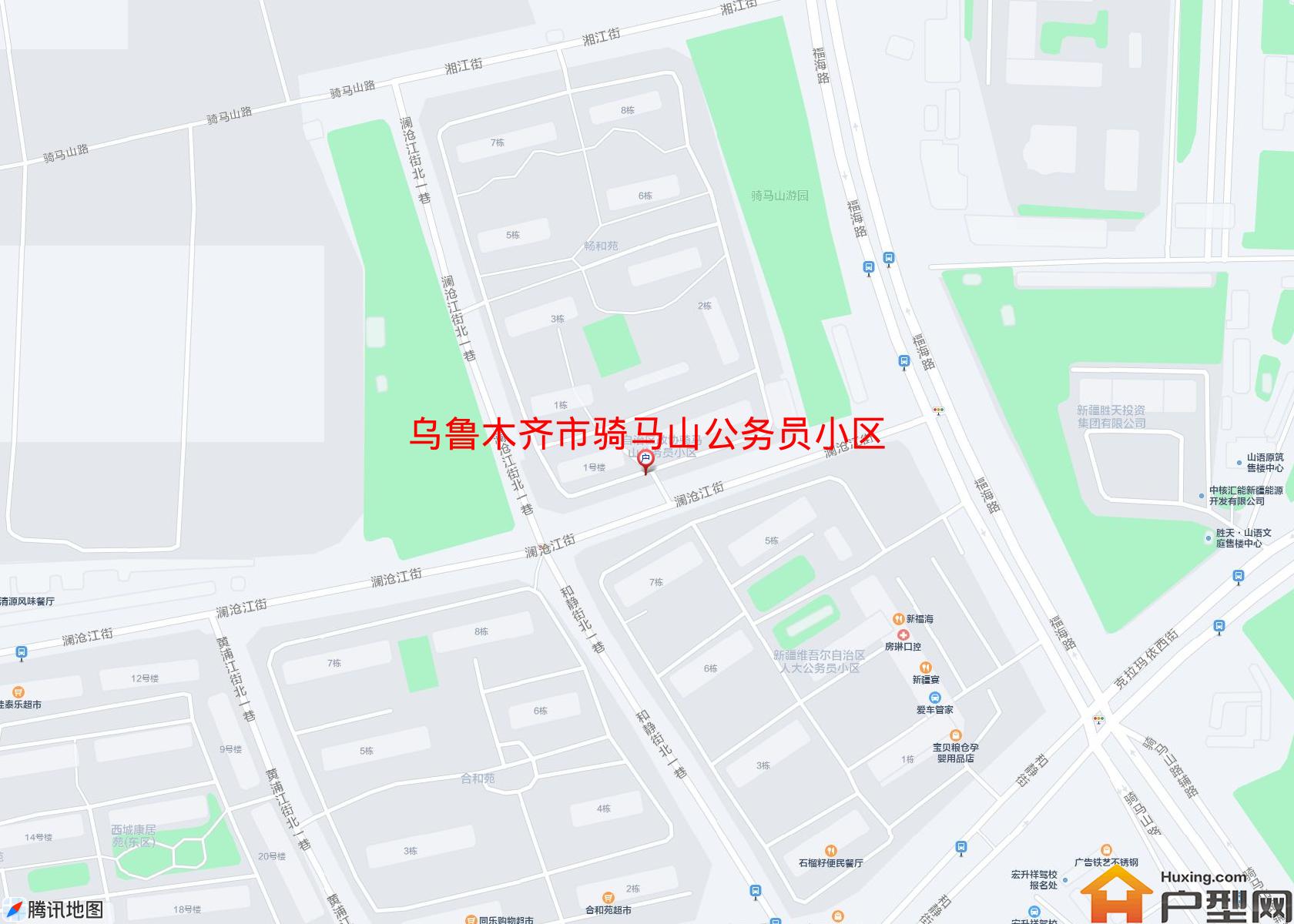骑马山公务员小区小区 - 户型网