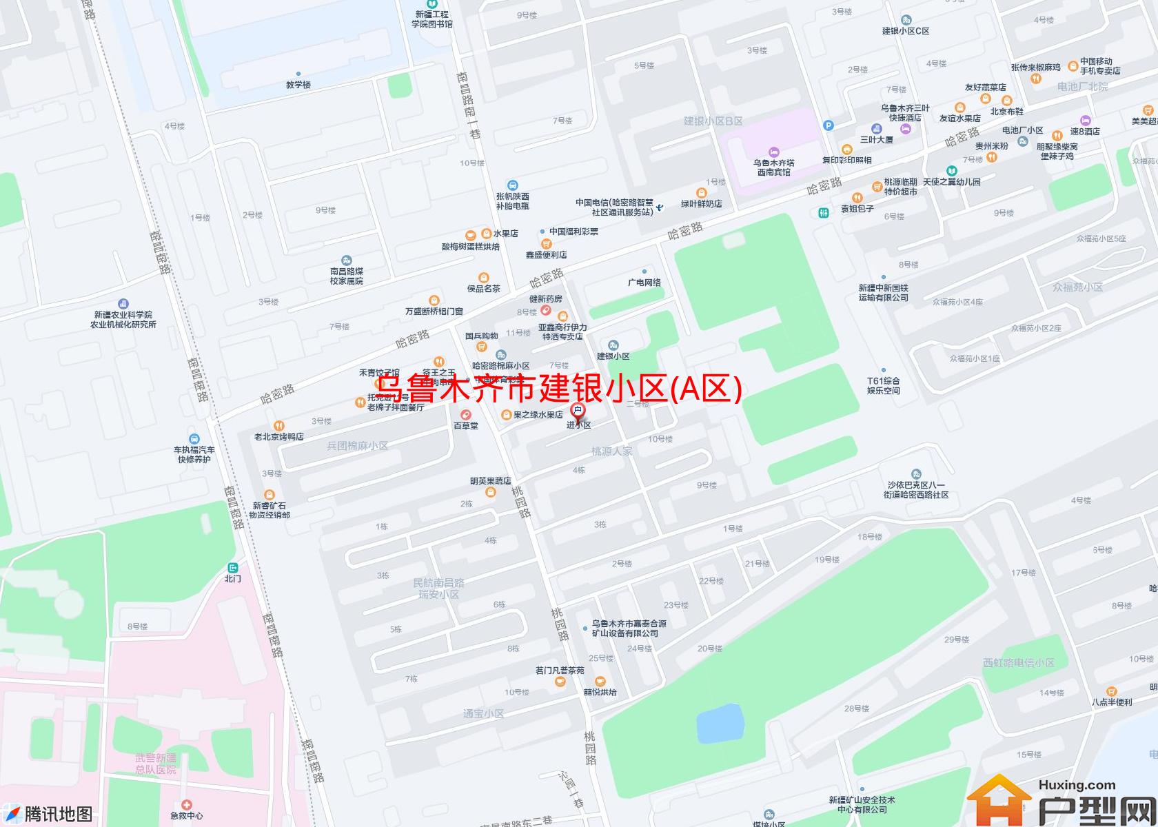 建银小区(A区)小区 - 户型网