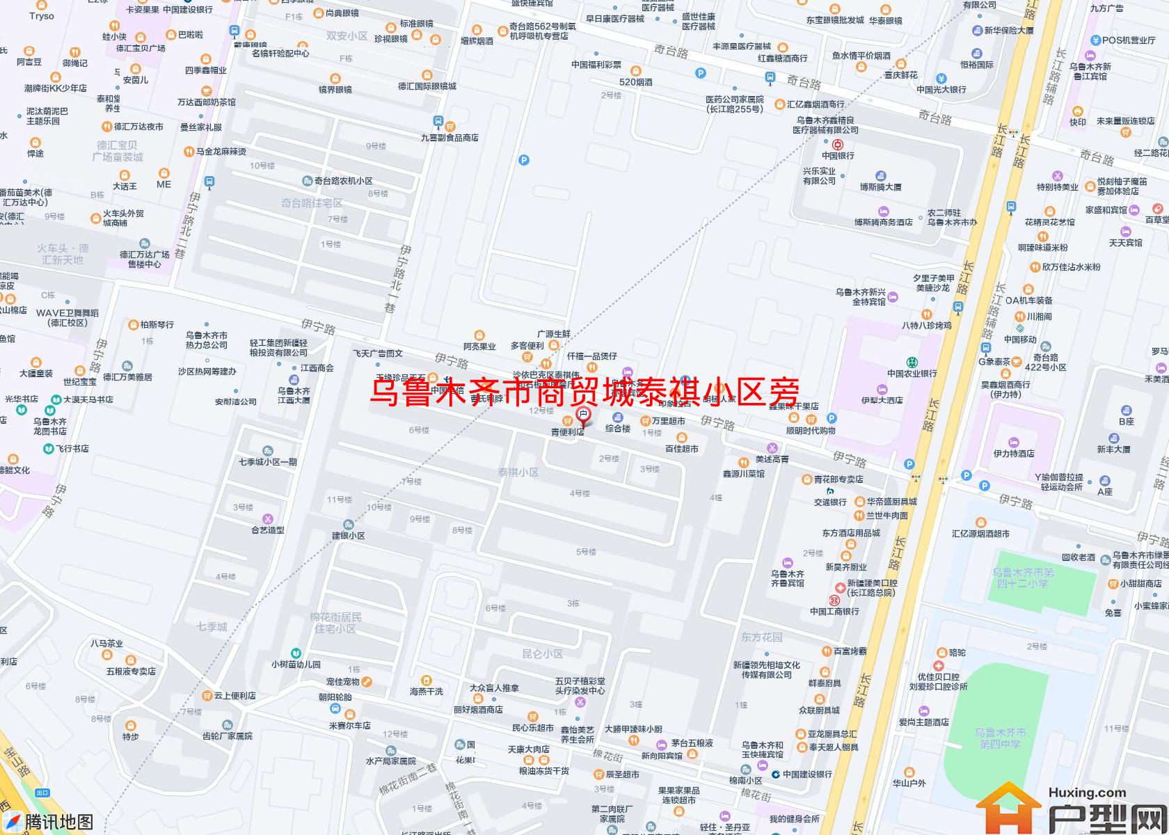 商贸城泰祺小区旁东方小区 - 户型网