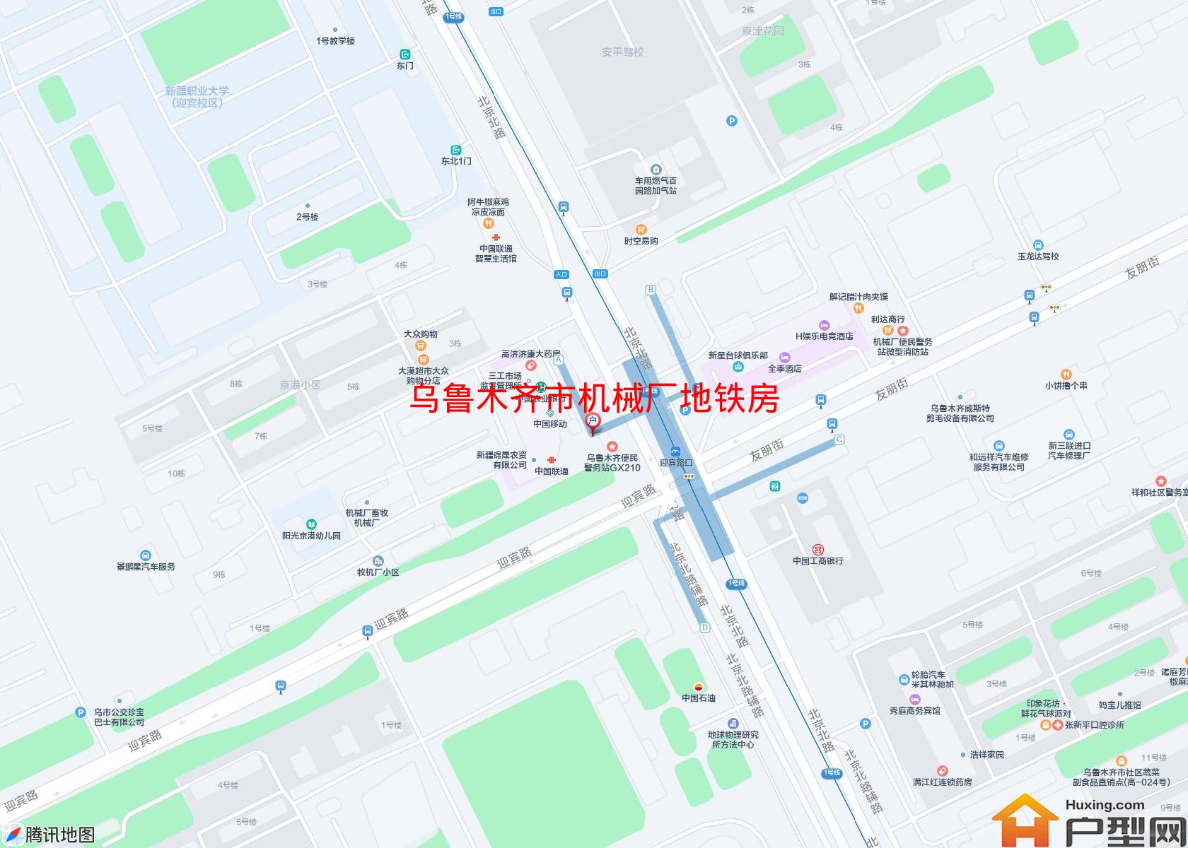 机械厂地铁房小区 - 户型网
