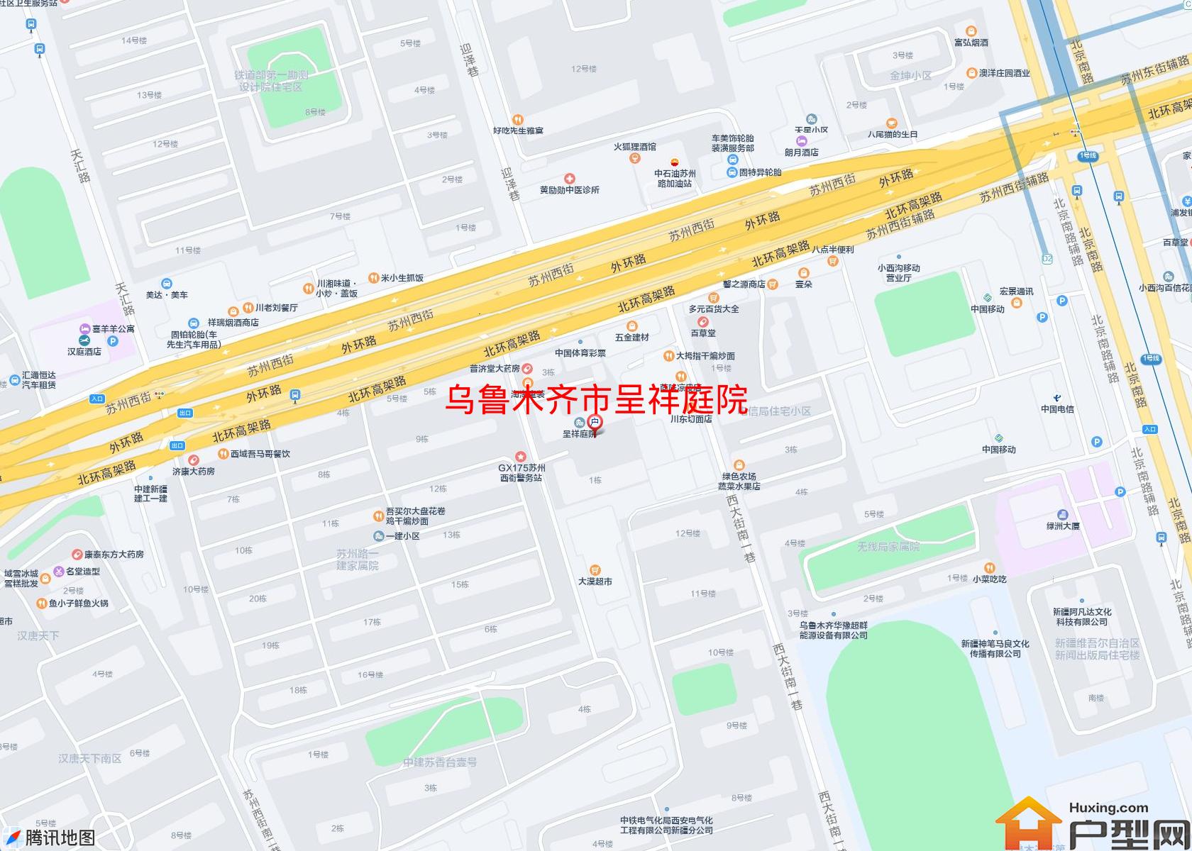呈祥庭院小区 - 户型网