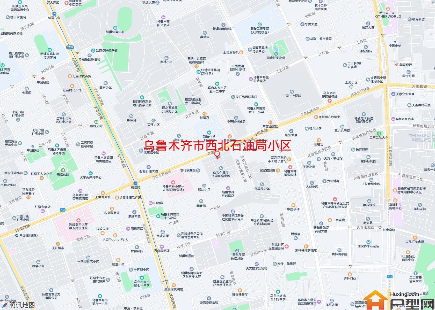 西北石油局小区小区 - 户型网