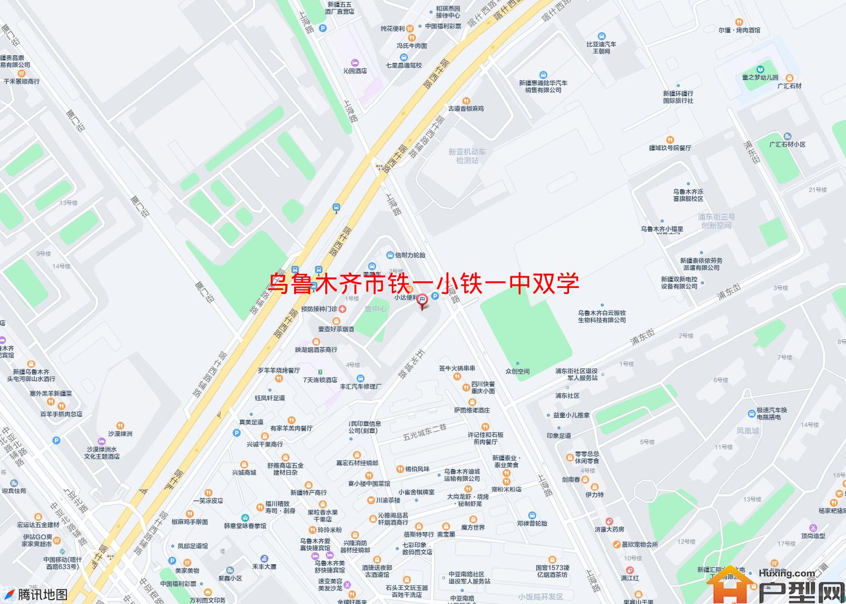 铁一小铁一中双学区房小区 - 户型网