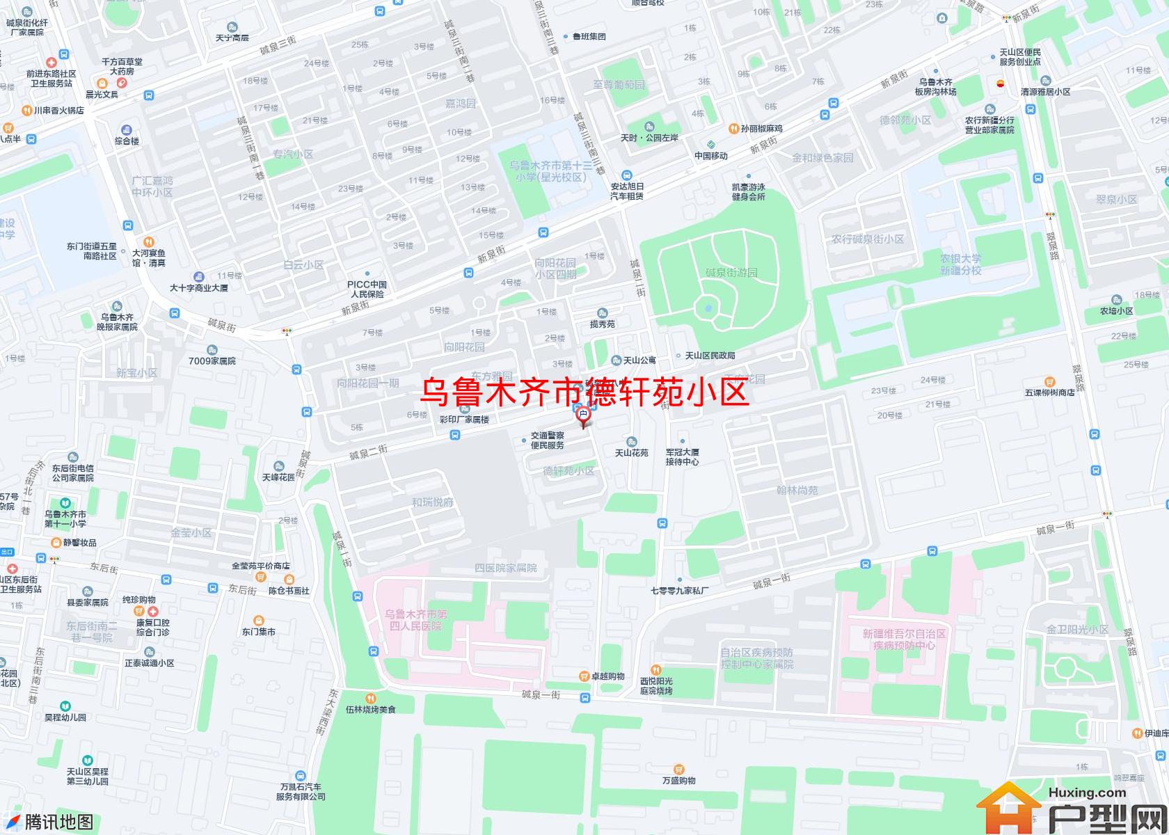 德轩苑小区小区 - 户型网
