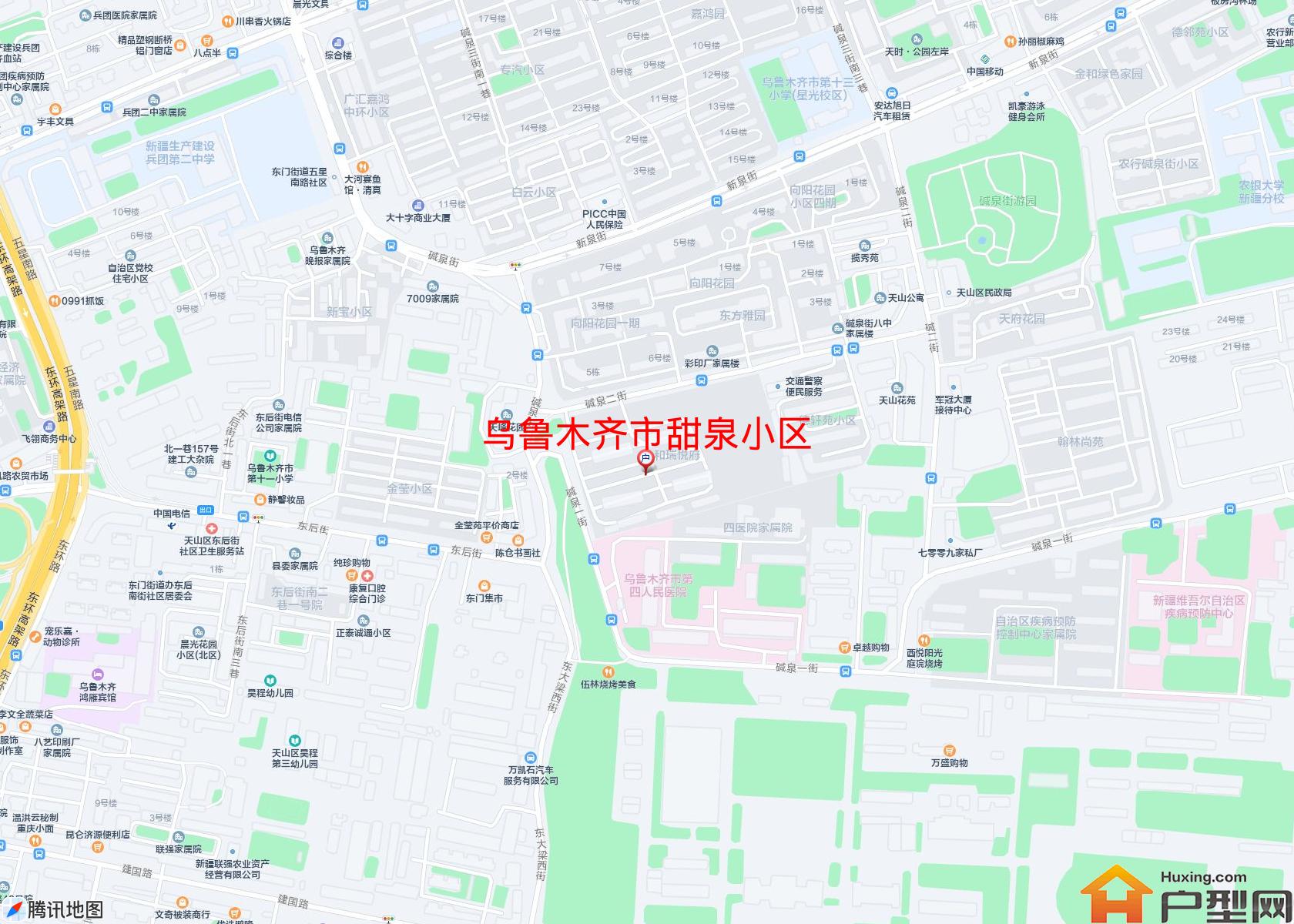 甜泉小区小区 - 户型网