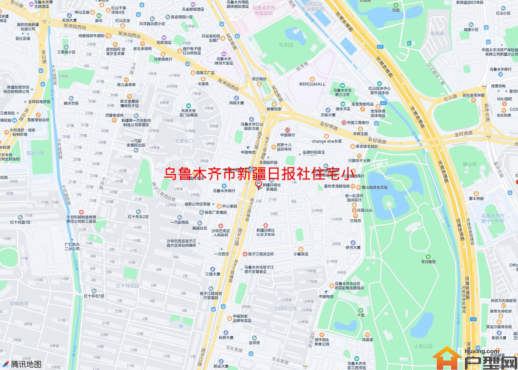新疆日报社住宅小区小区 - 户型网