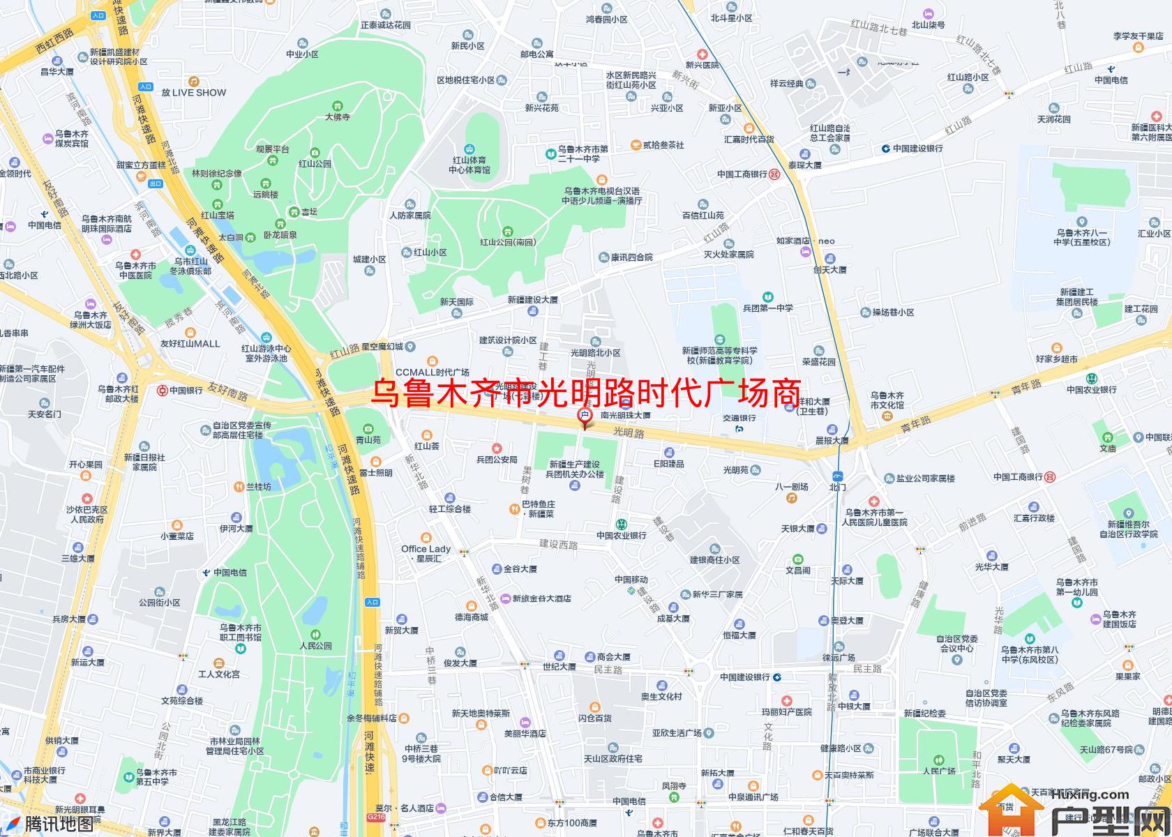光明路时代广场商铺小区 - 户型网