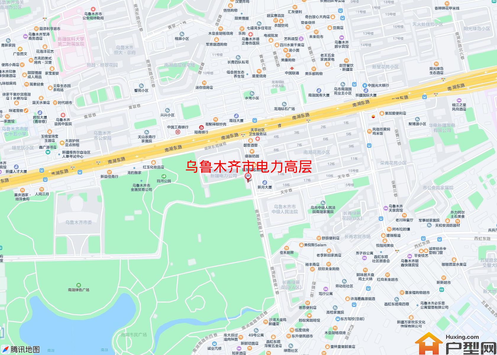 电力高层小区 - 户型网