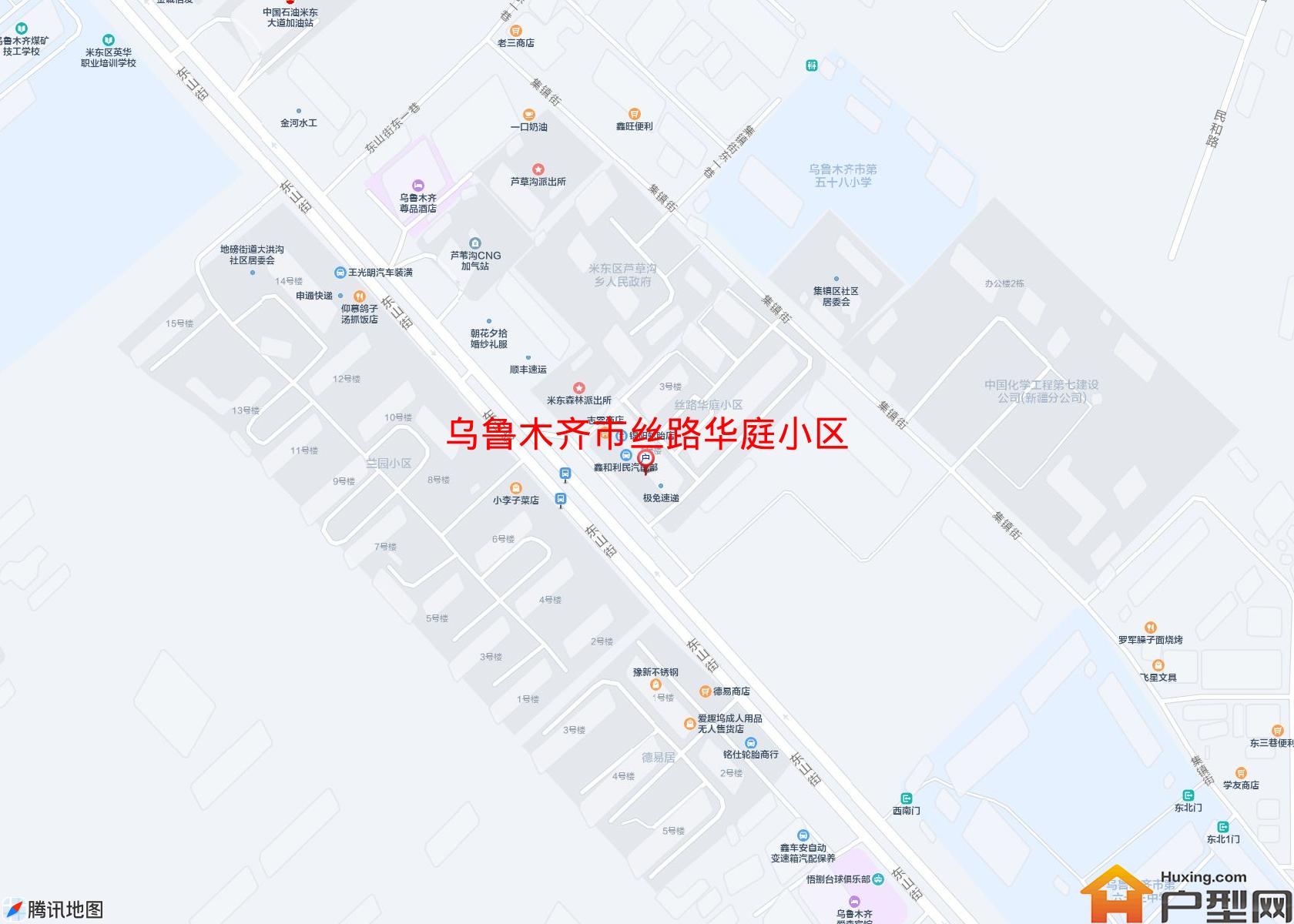 丝路华庭小区小区 - 户型网