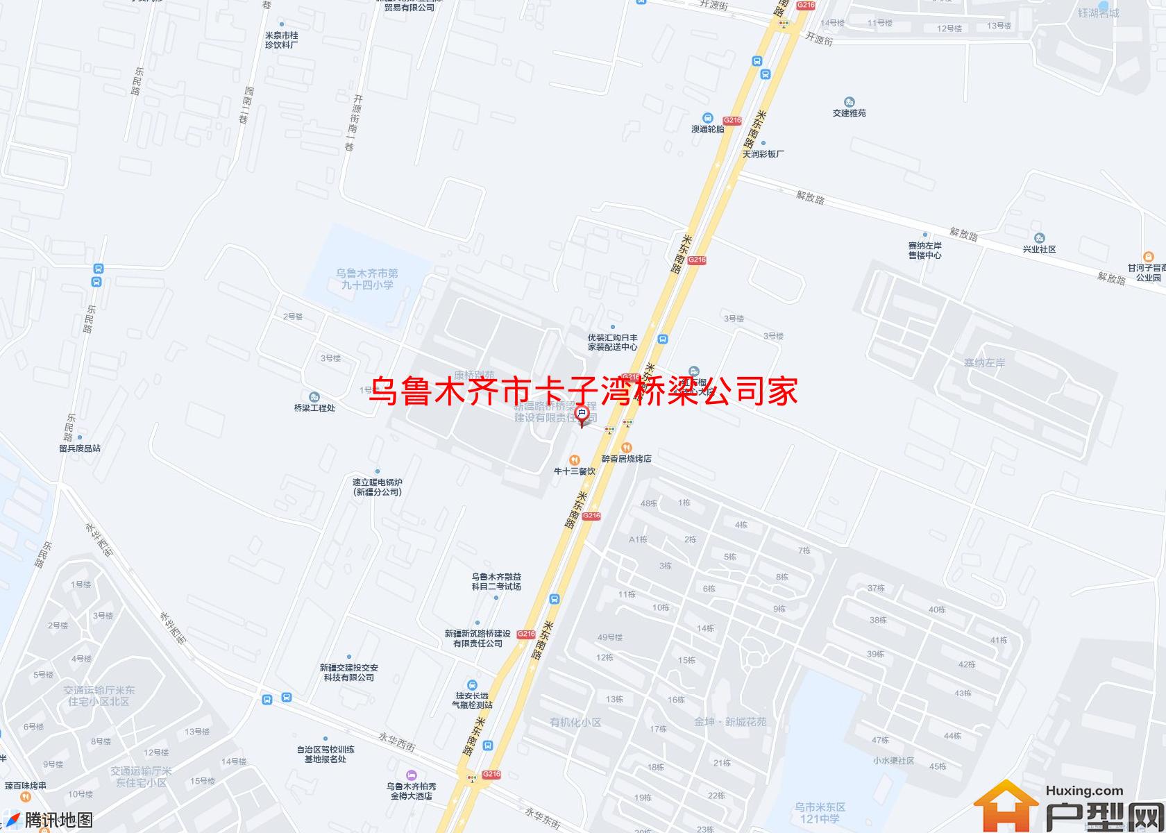 卡子湾桥梁公司家属院小区 - 户型网
