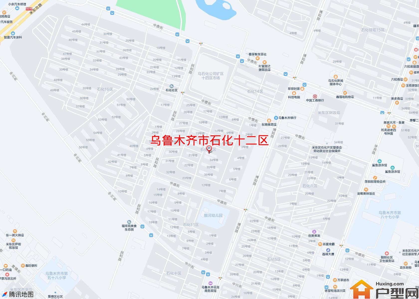 石化十二区小区 - 户型网