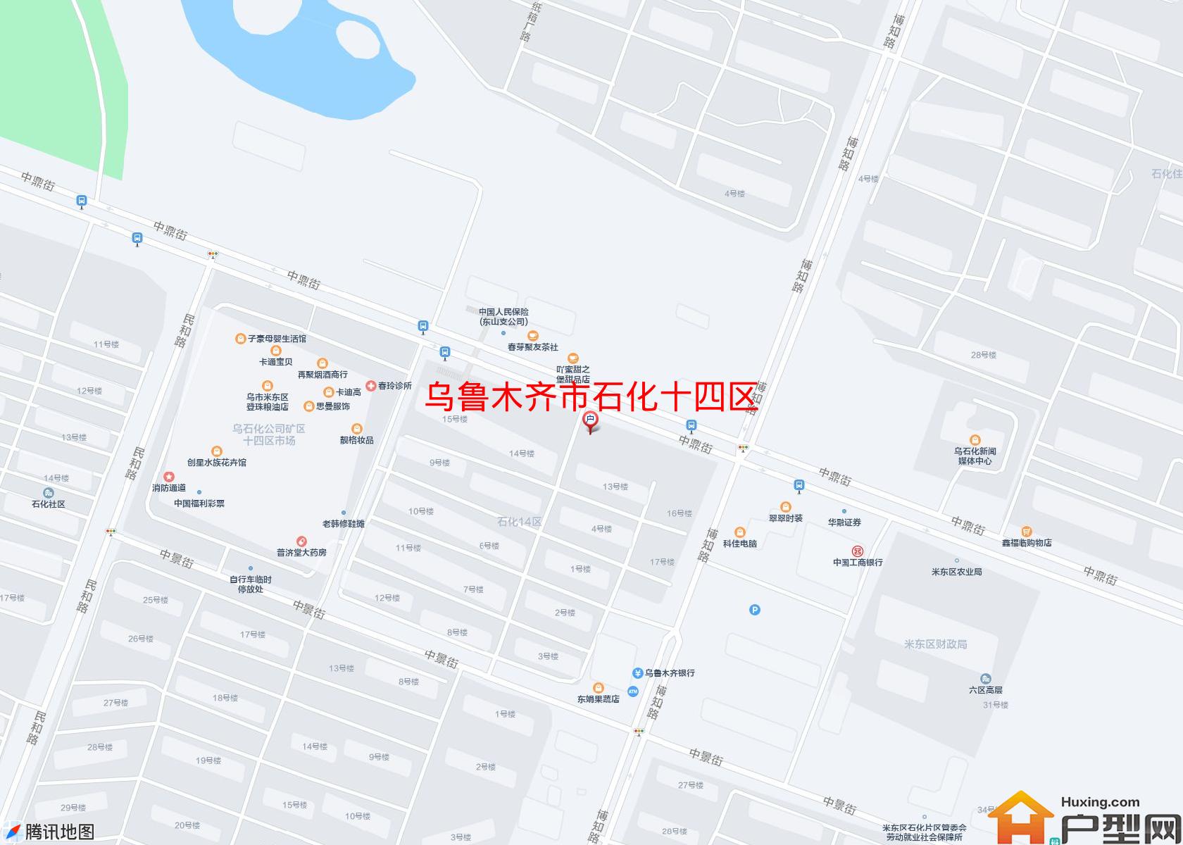石化十四区小区 - 户型网