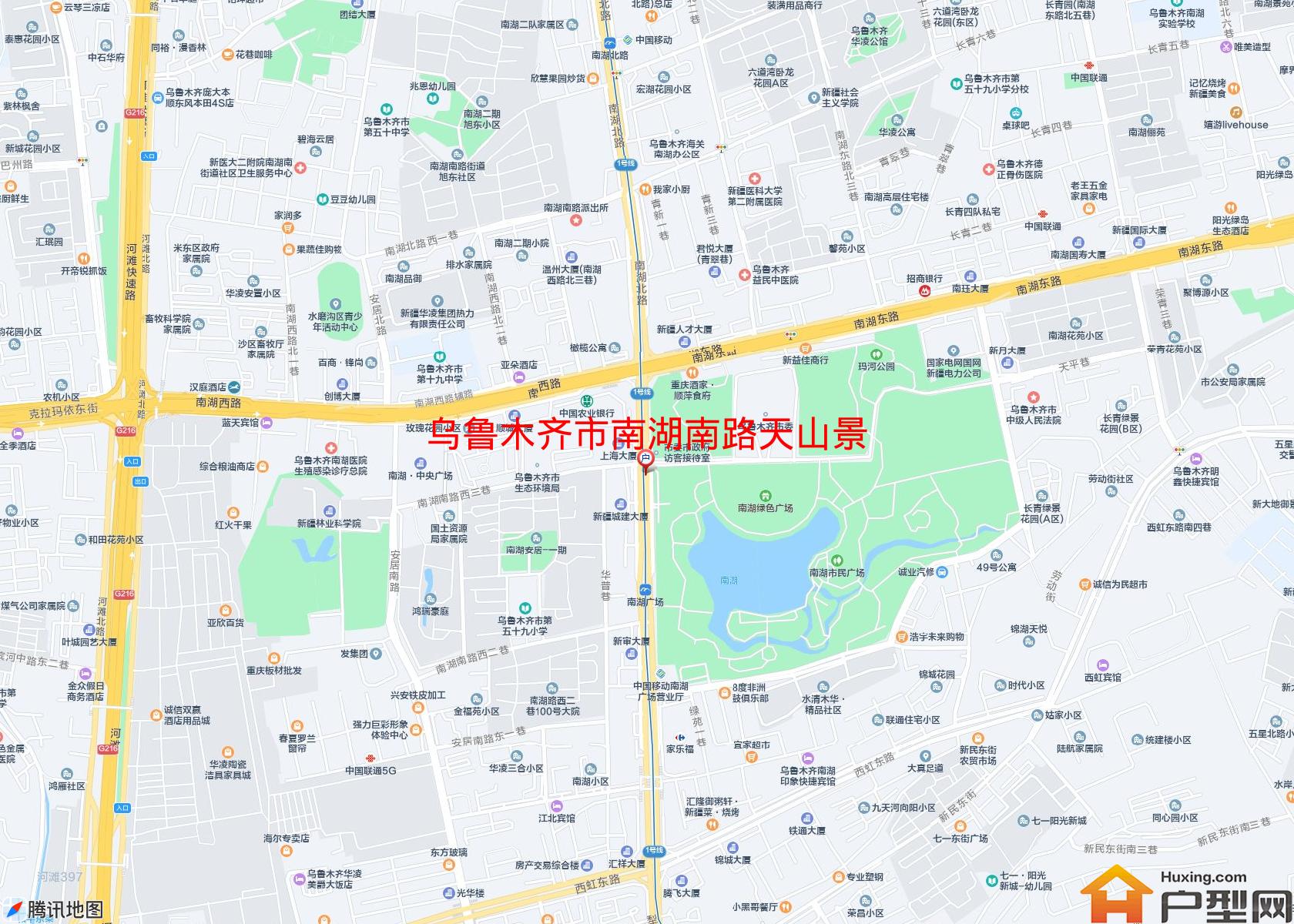 南湖南路天山景小区 - 户型网