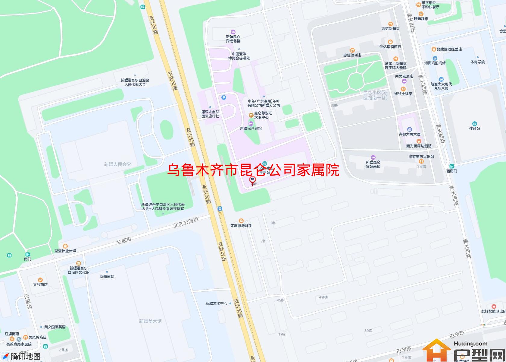 昆仑公司家属院小区 - 户型网