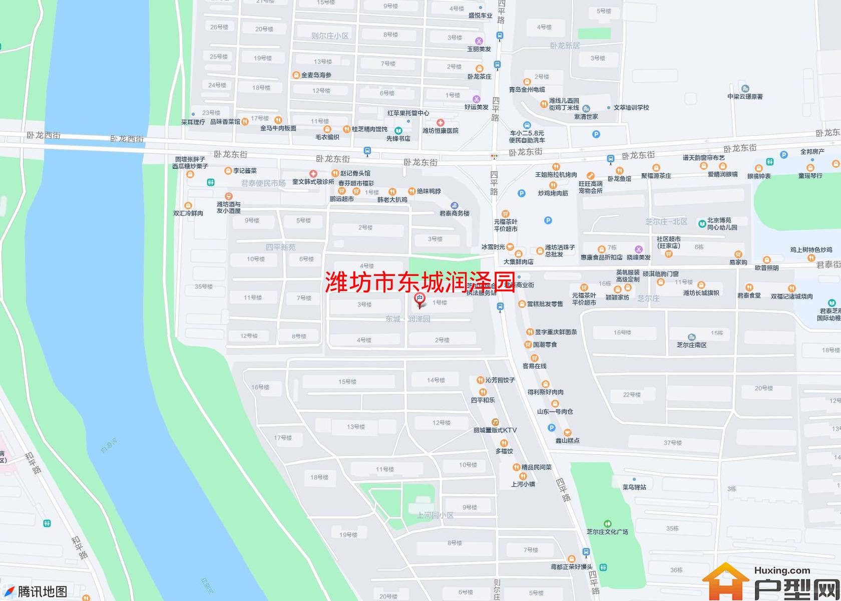 东城润泽园小区 - 户型网