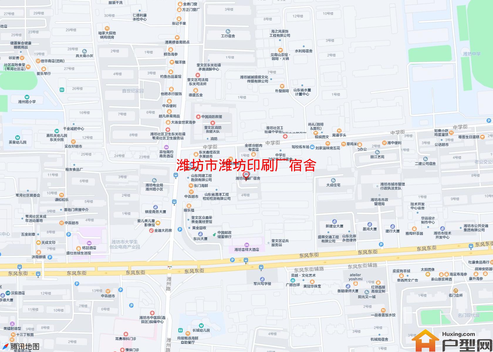 潍坊印刷厂宿舍小区 - 户型网