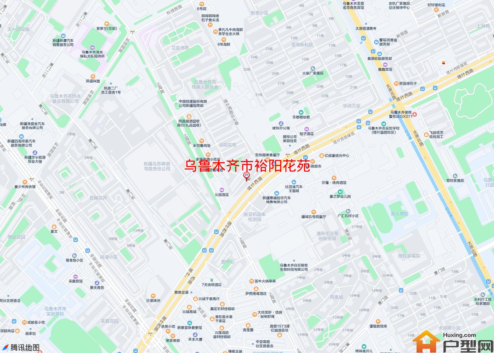 裕阳花苑小区 - 户型网