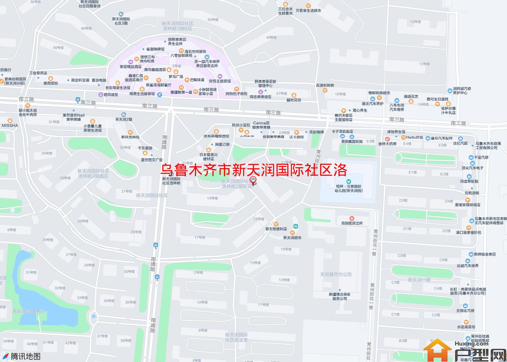 新天润国际社区洛林郡二期洛林郡小区 - 户型网