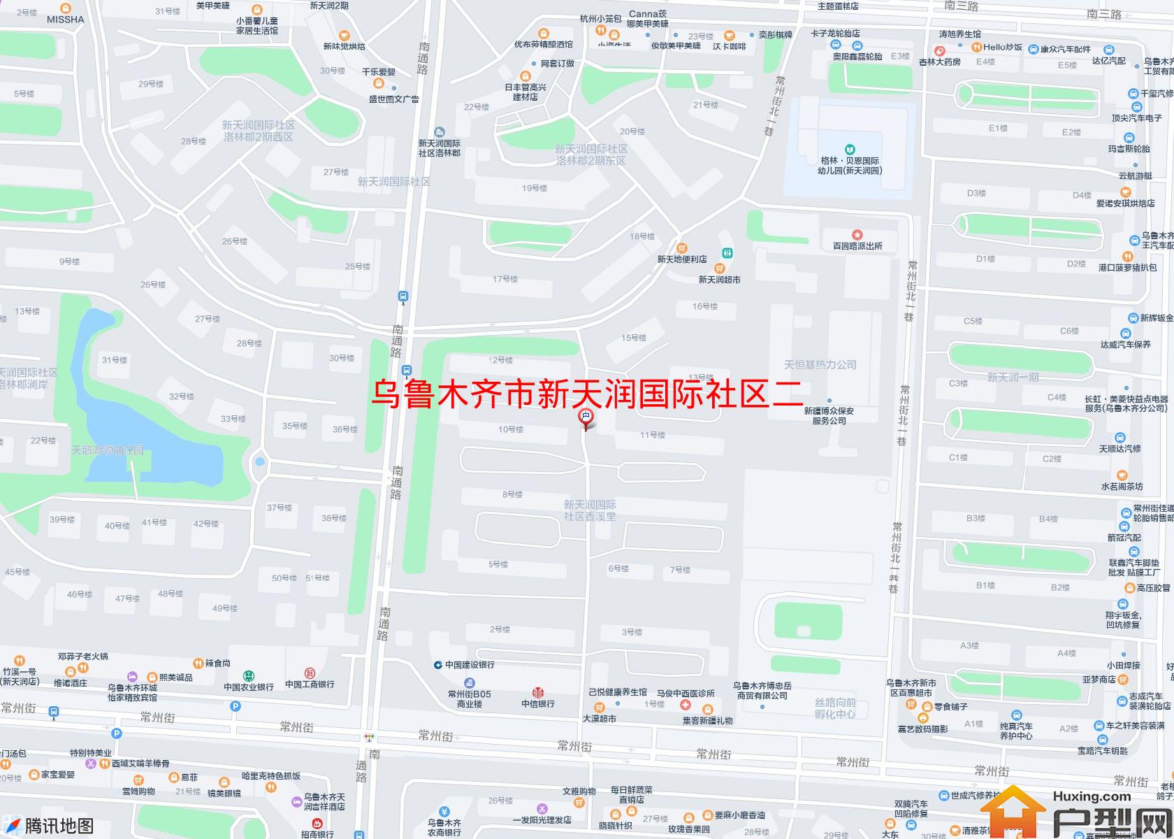 新天润国际社区二期香溪里小区 - 户型网