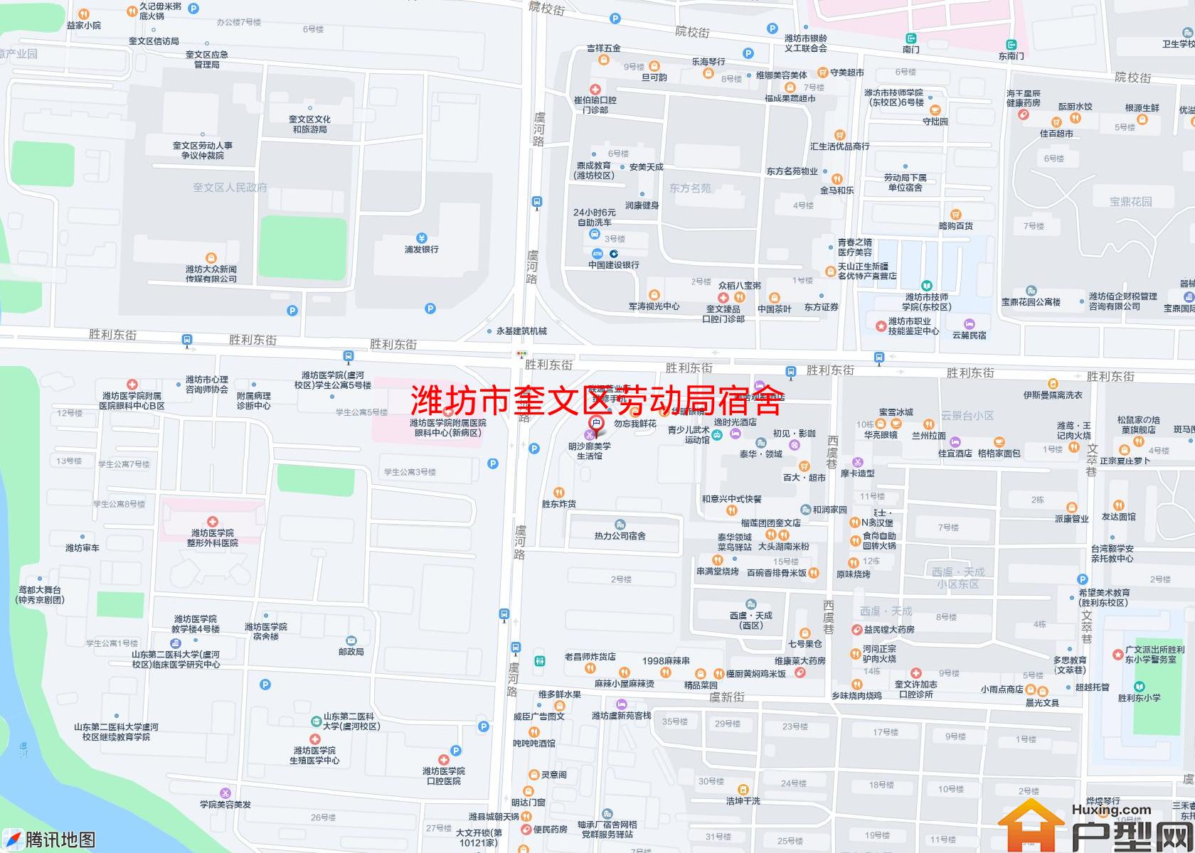 奎文区劳动局宿舍小区 - 户型网