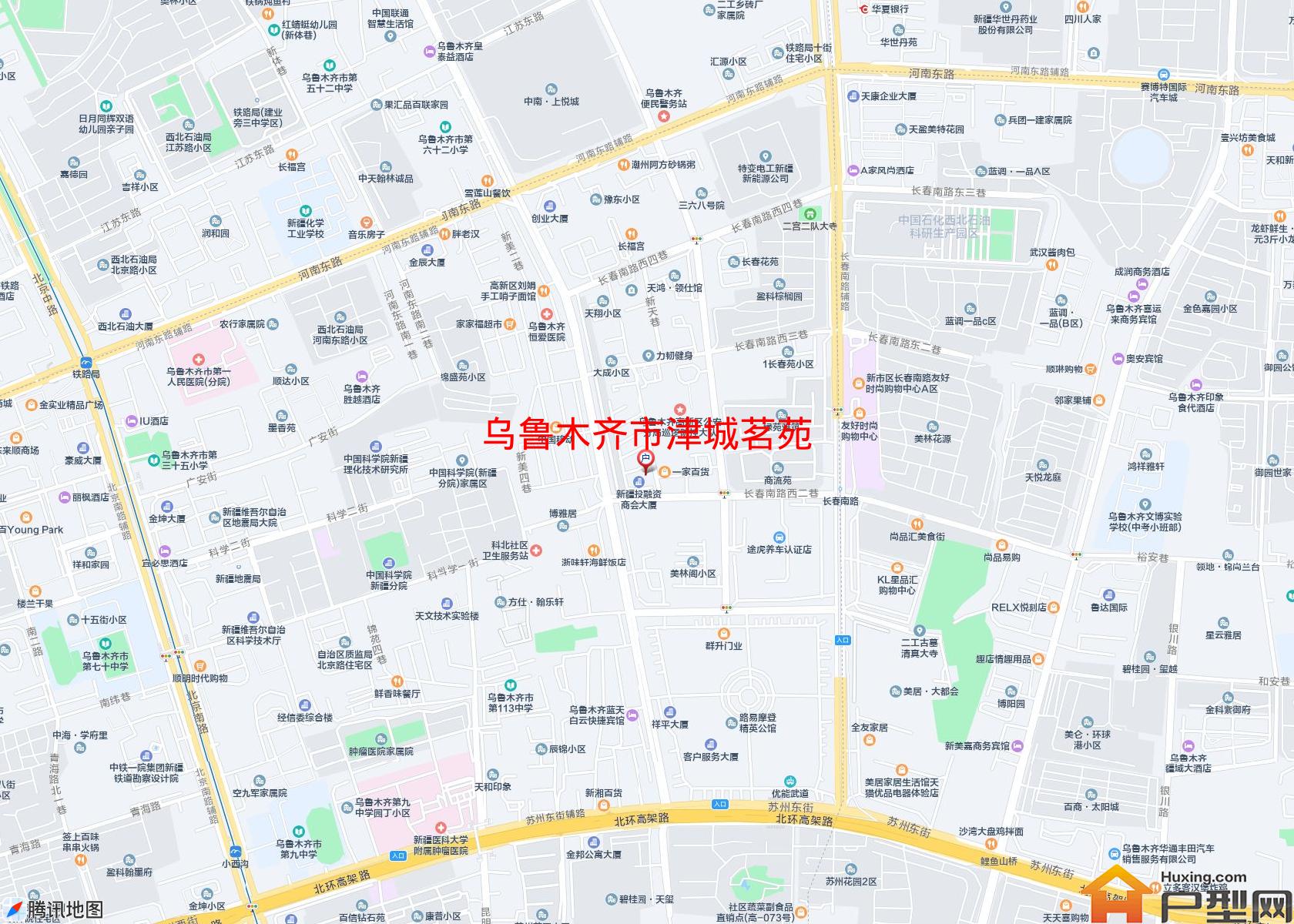 津城茗苑小区 - 户型网
