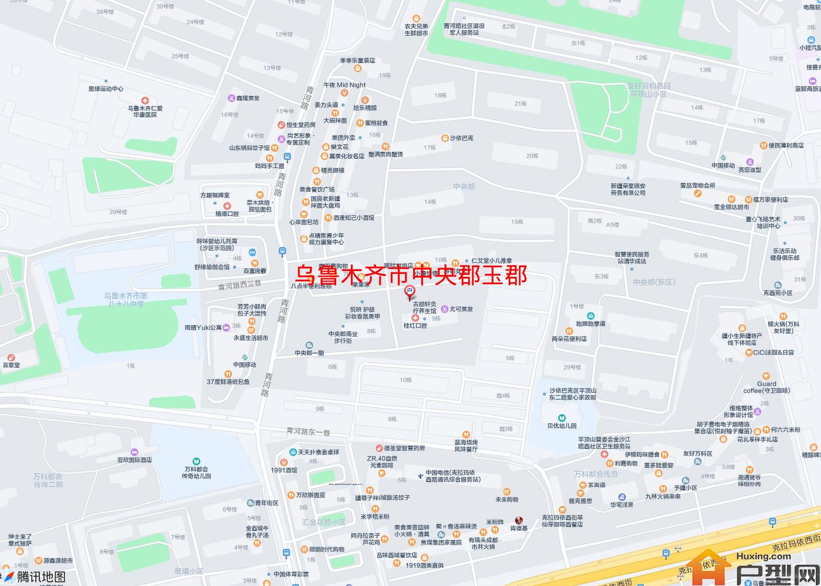 中央郡玉郡小区 - 户型网