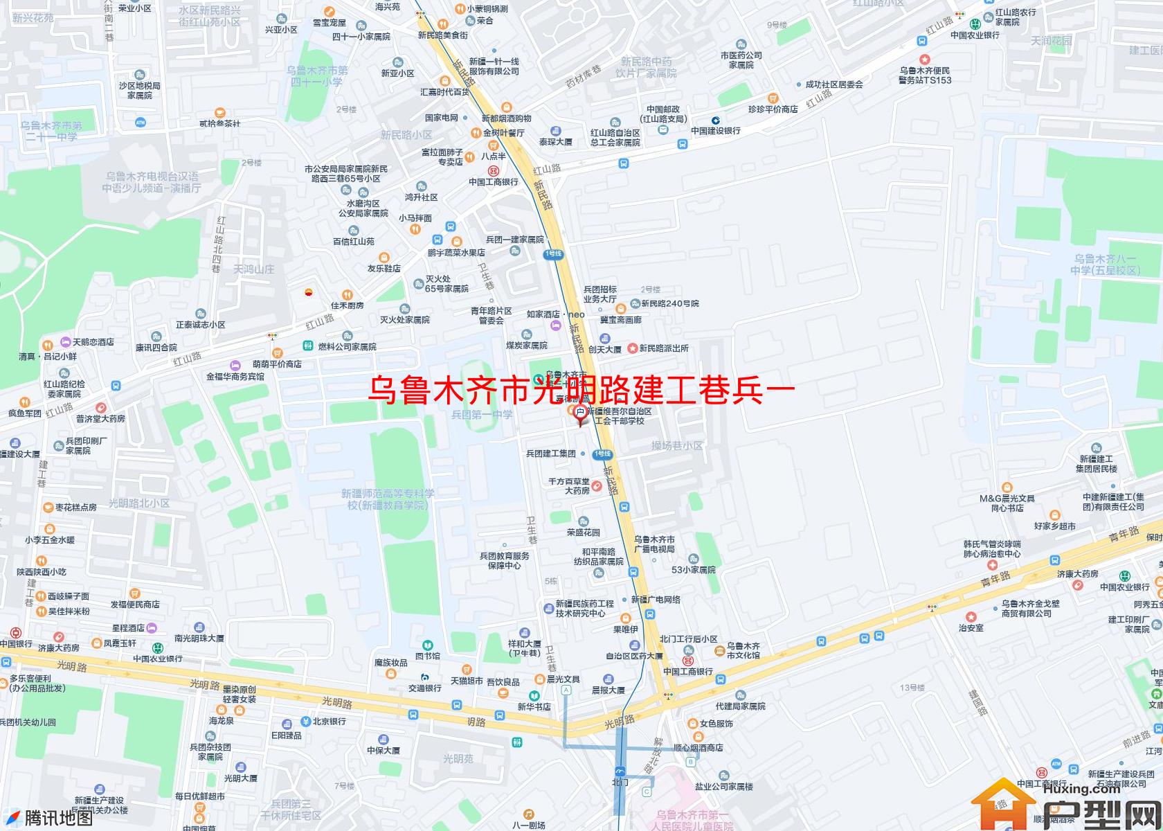 光明路建工巷兵一实验小区 - 户型网