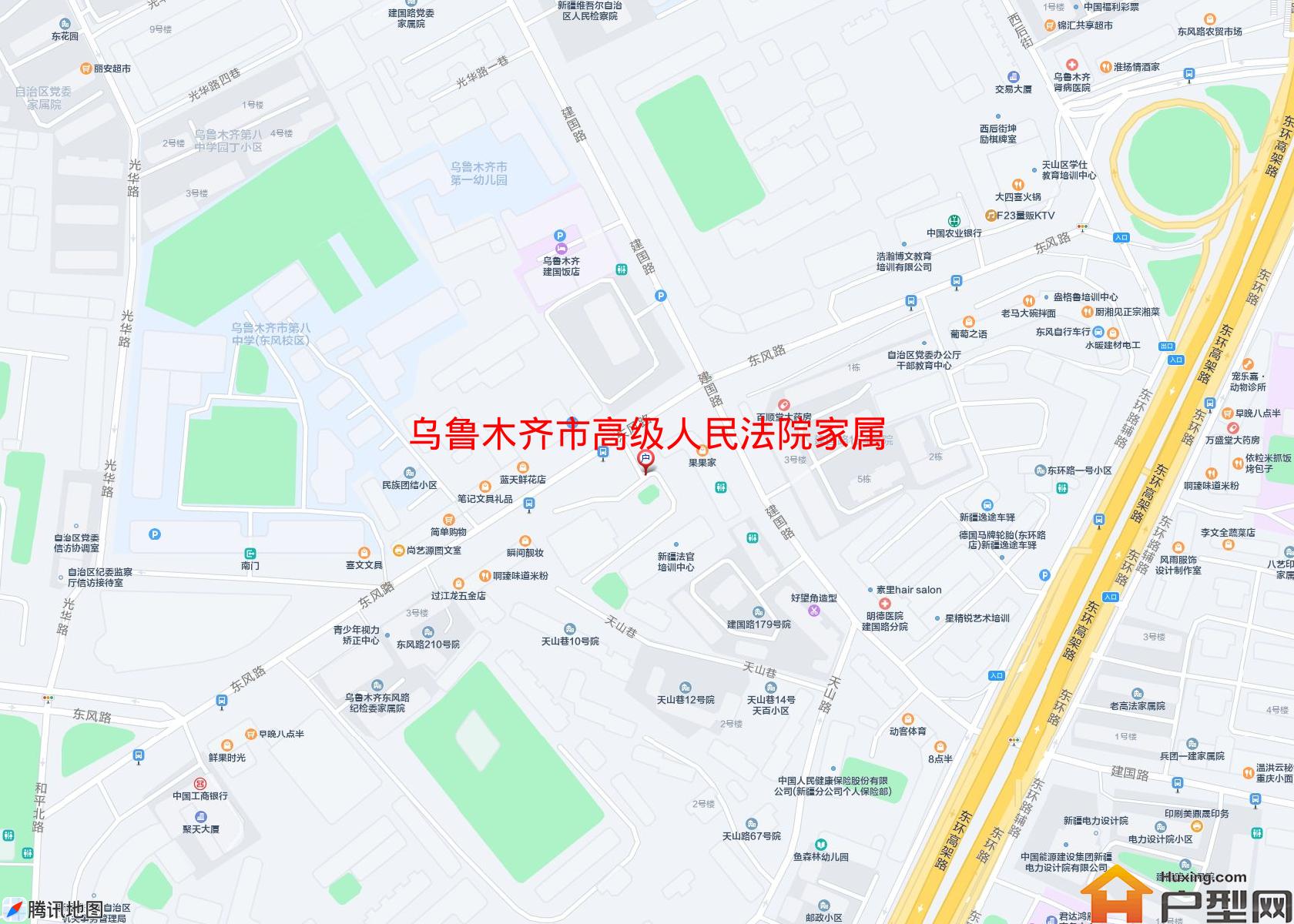 高级人民法院家属院小区 - 户型网