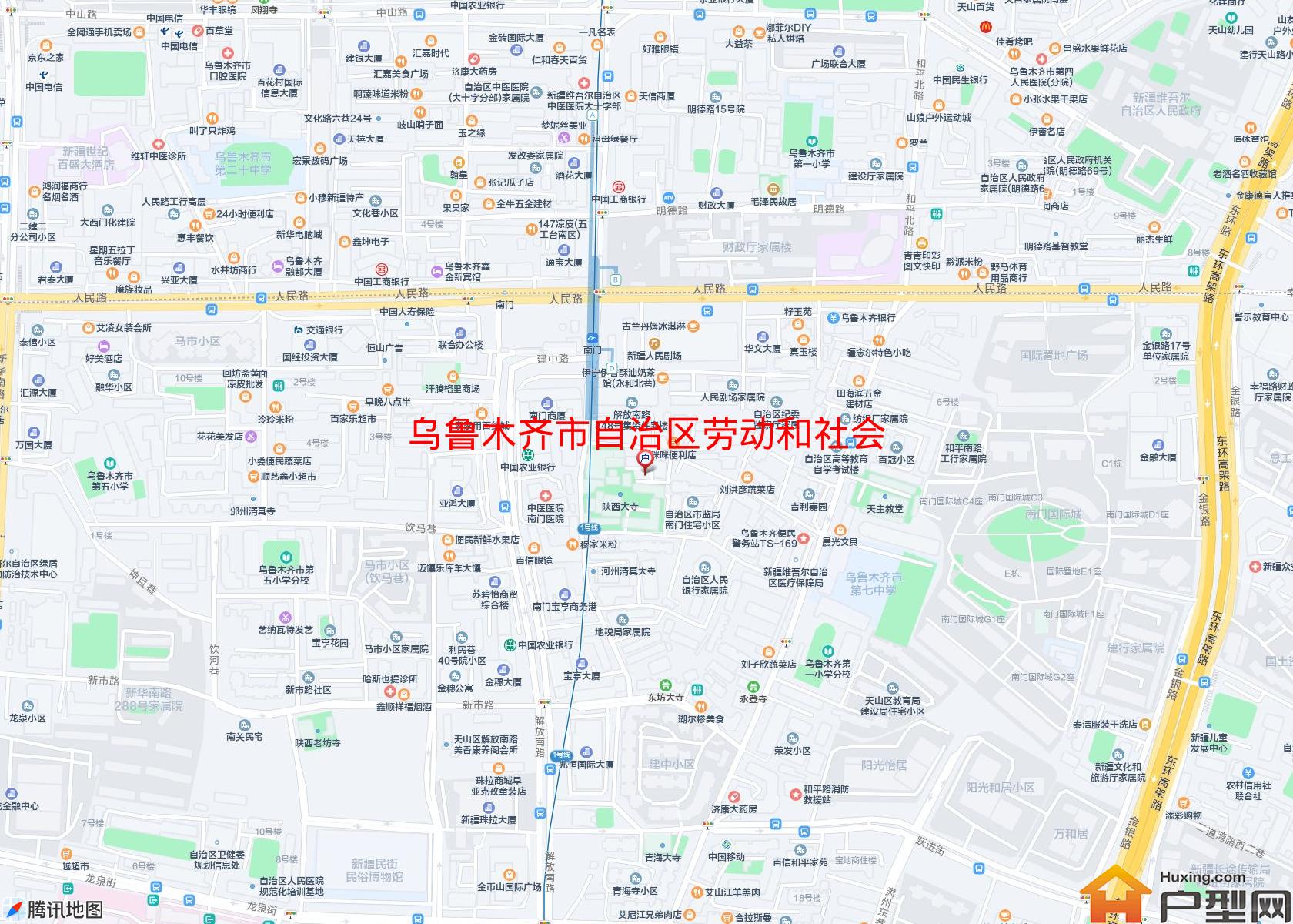 自治区劳动和社会保障厅家属院小区 - 户型网