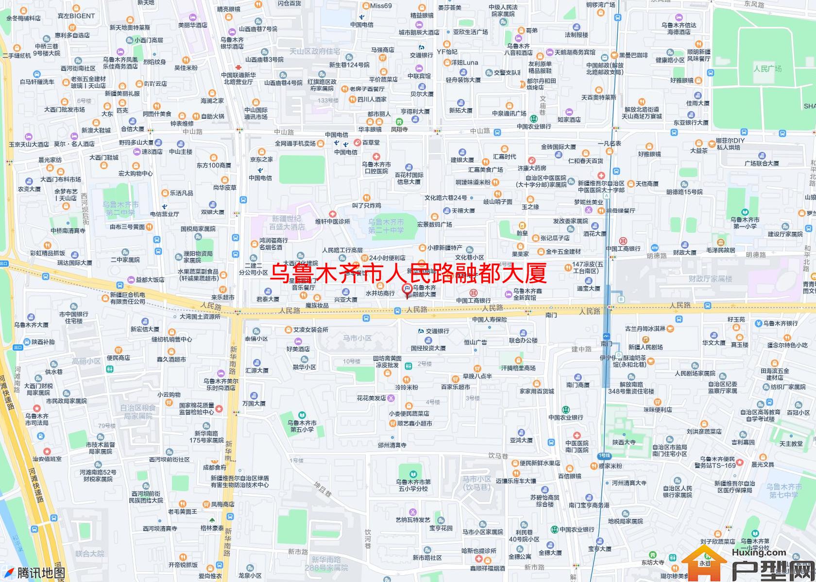 人民路融都大厦小区 - 户型网
