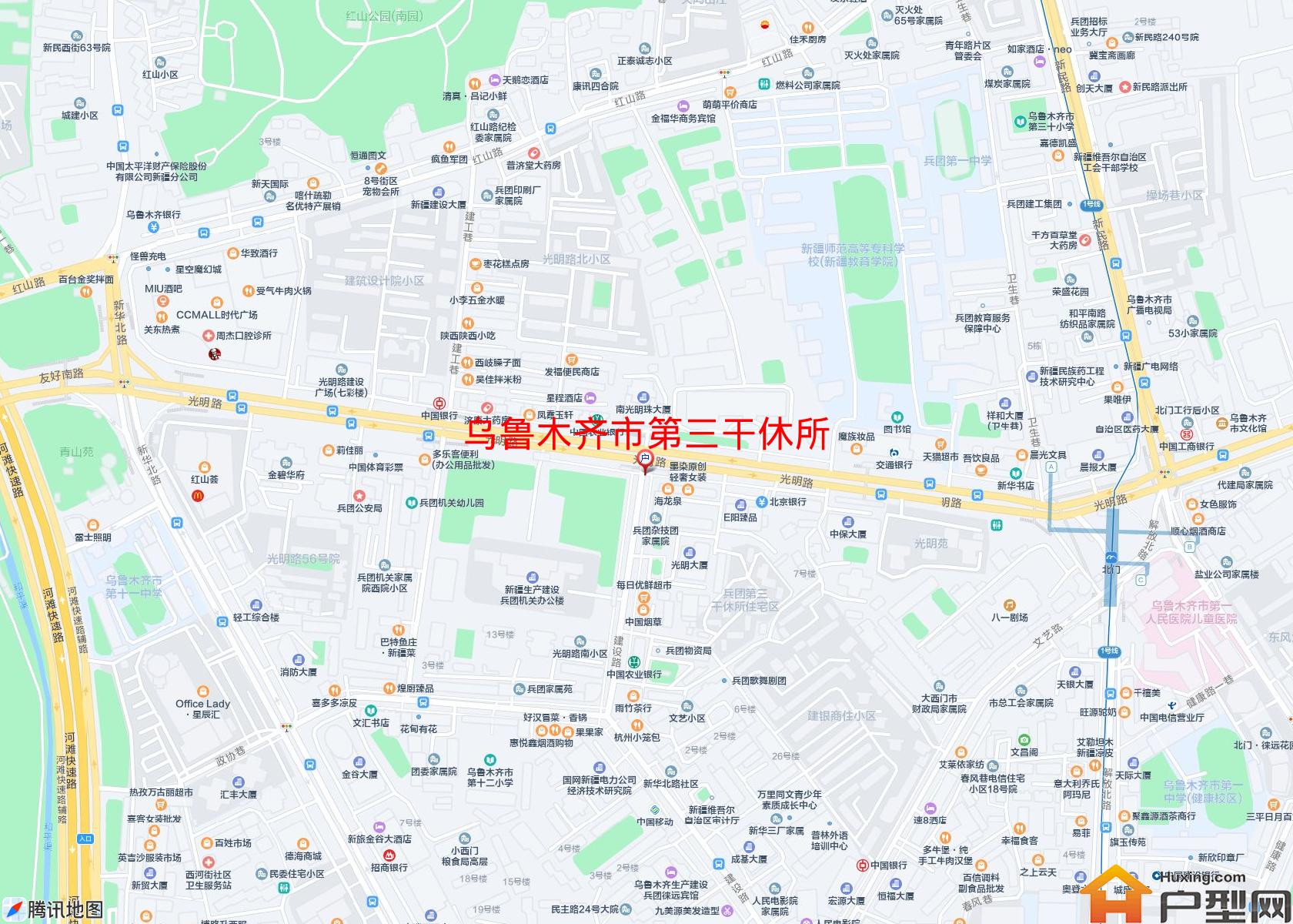 第三干休所小区 - 户型网