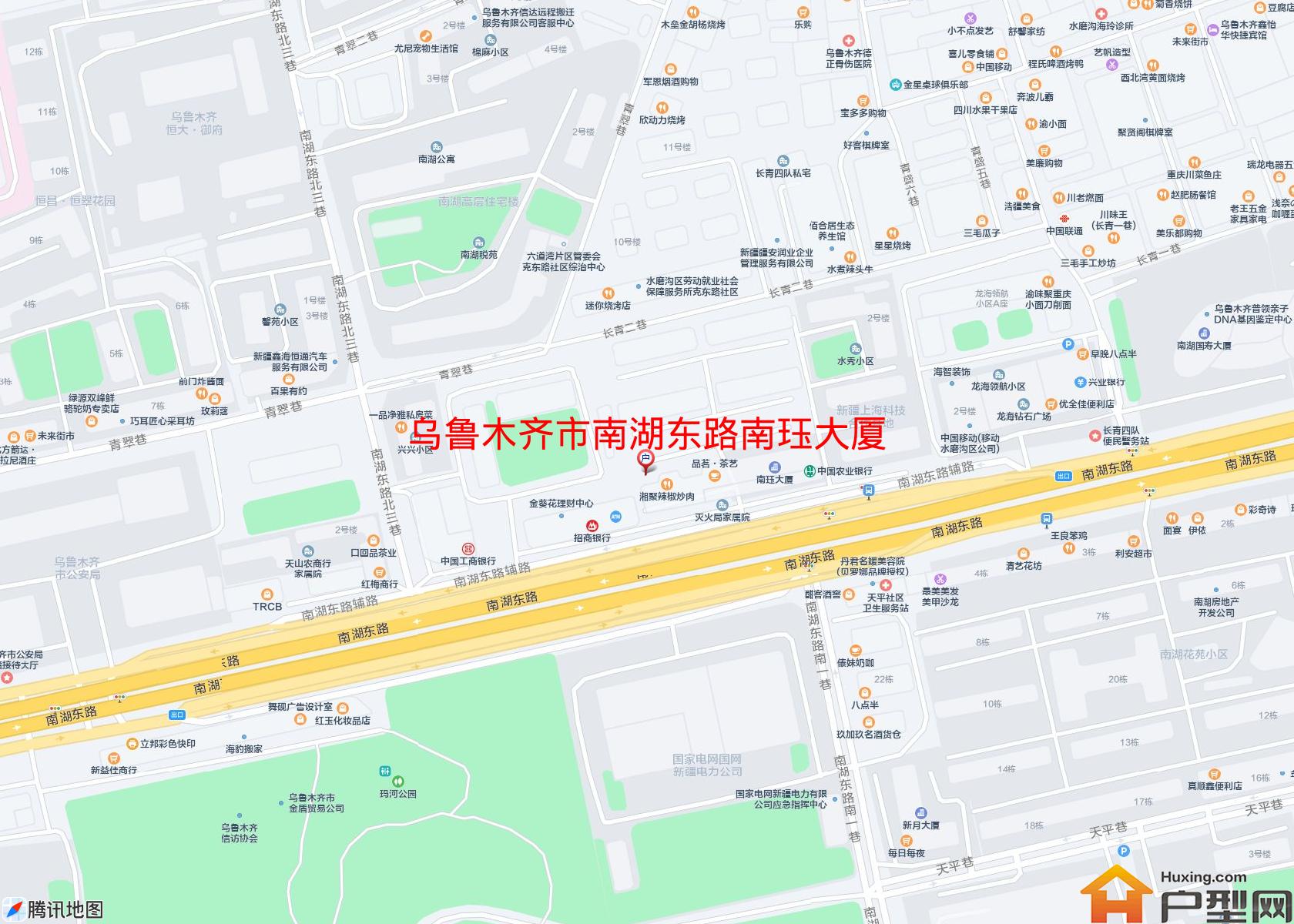 南湖东路南珏大厦高层小区 - 户型网