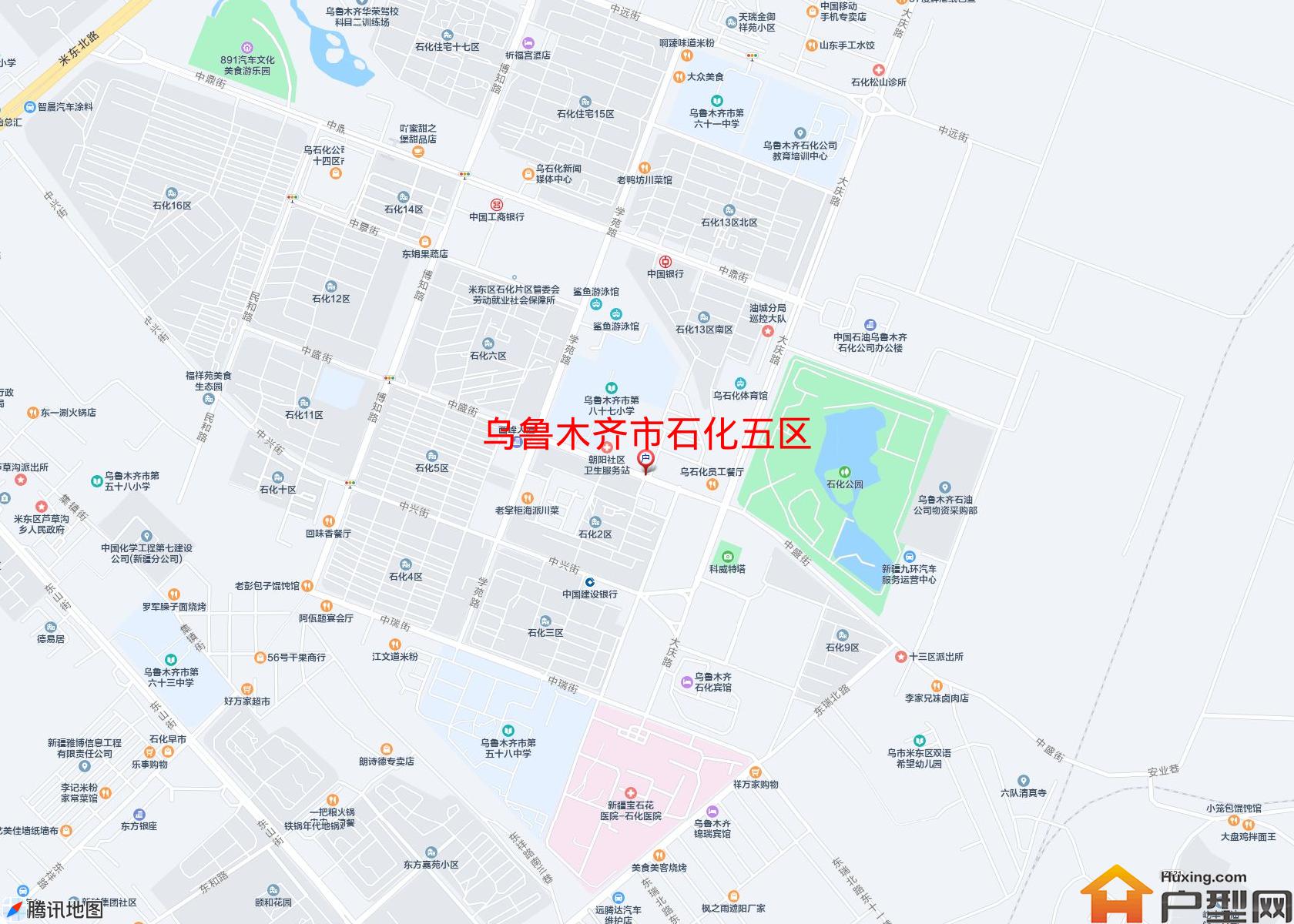石化五区小区 - 户型网
