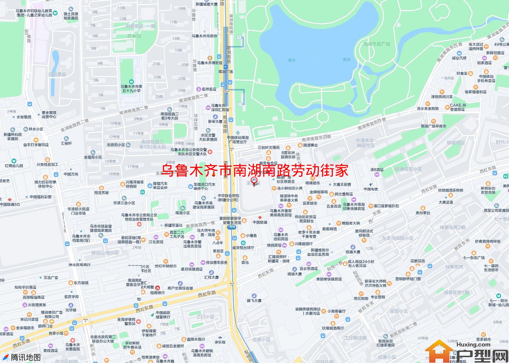 南湖南路劳动街家乐福小区 - 户型网